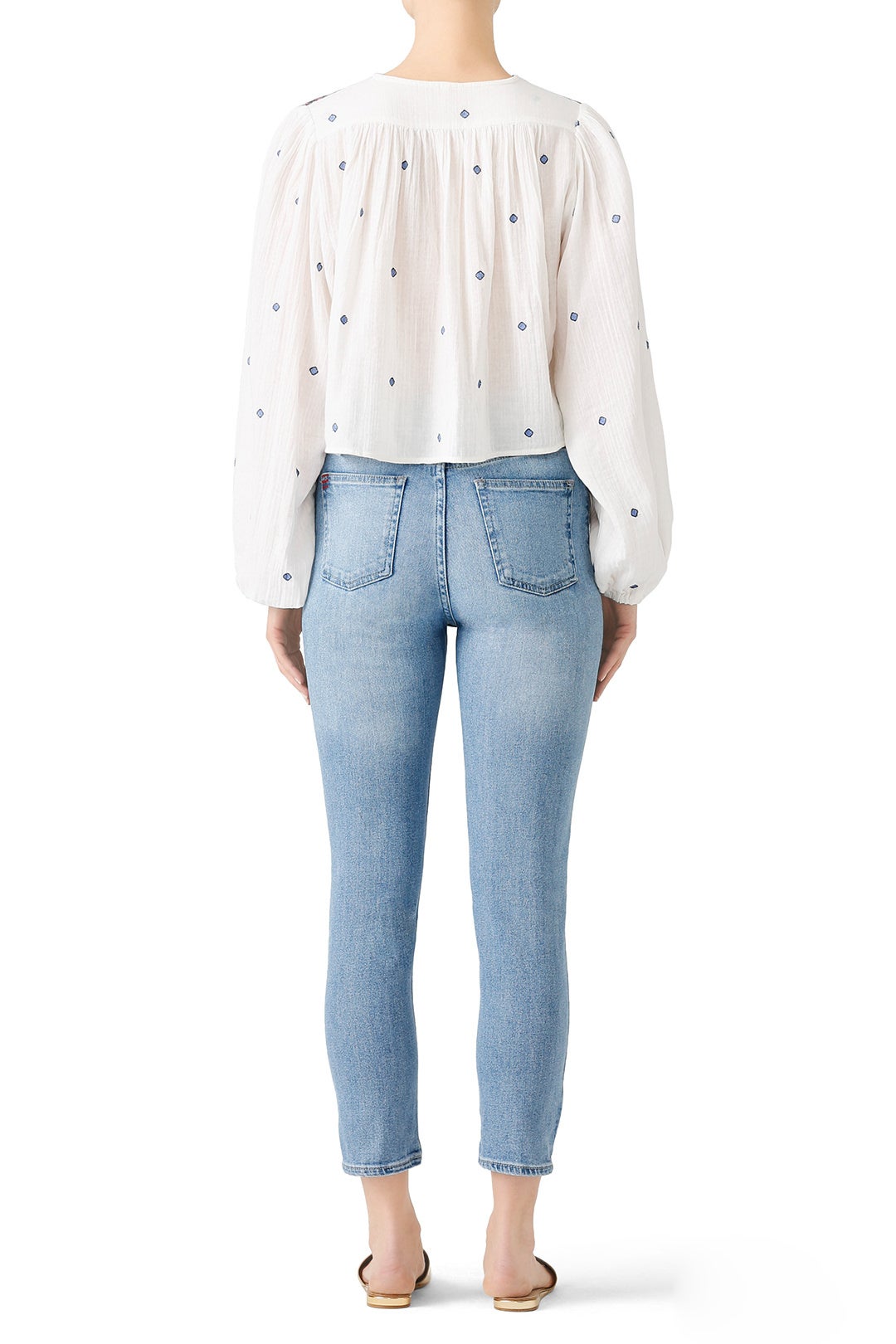 Enter Loveland Embroidered Top by Free People 1