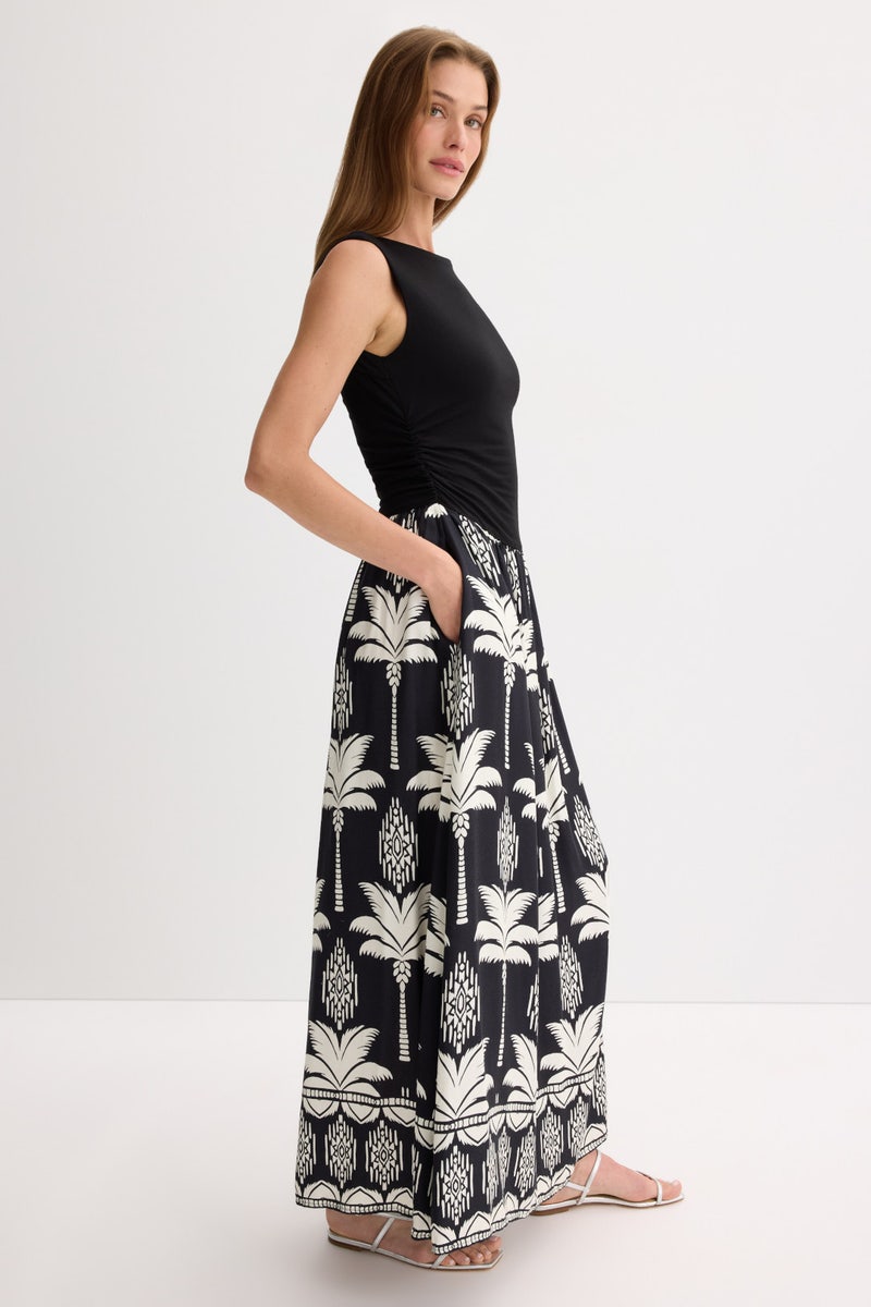 Carina Long Contrast Dress by Fifteen Twenty - Photo 1