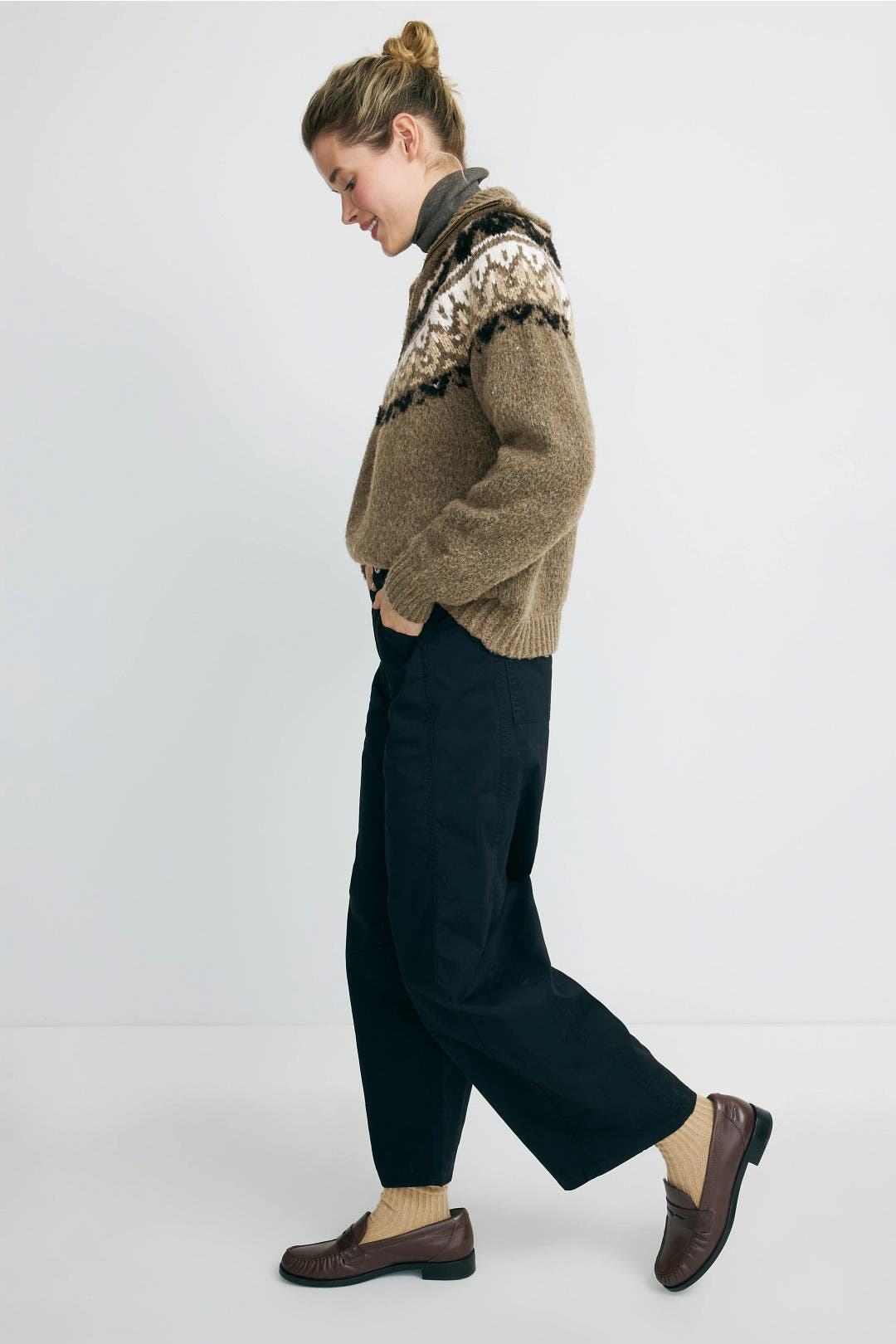Reversible Quarter Zip Sweater by Derek Lam 10 Crosby x RTR | Rent