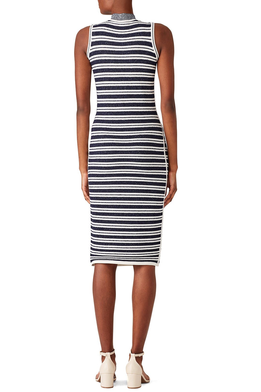 Black Stripe Knit Dress by Jason Wu 2