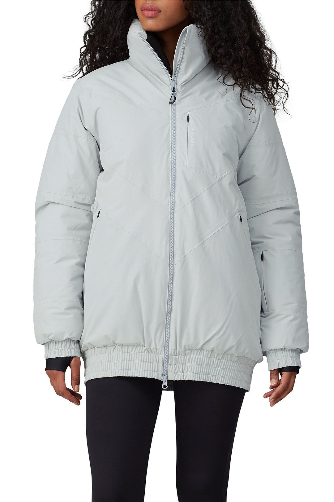 Light Grey Velocity Ski Jacket by LNDR 1