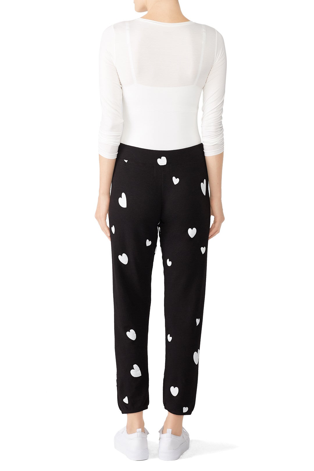 Scattered Hearts Sweatpants by MONROW 2