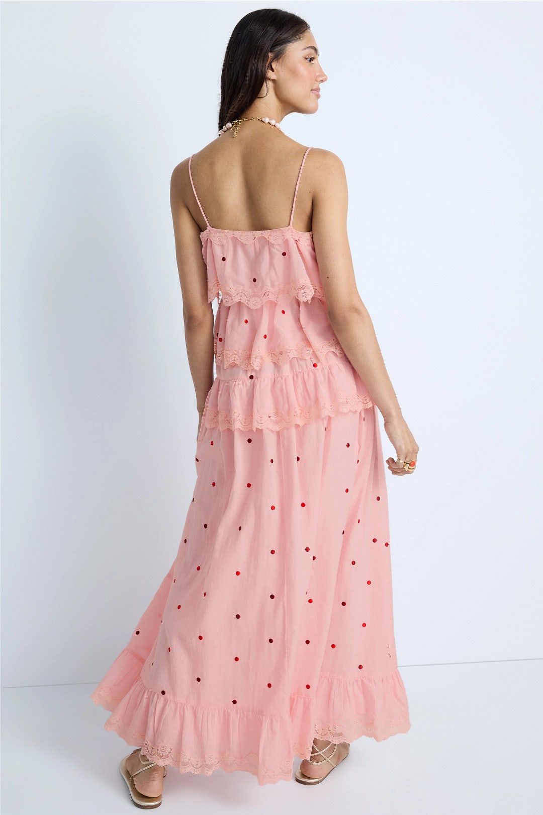 Pola Embroidered Ruffle Skirt by RAHI 2