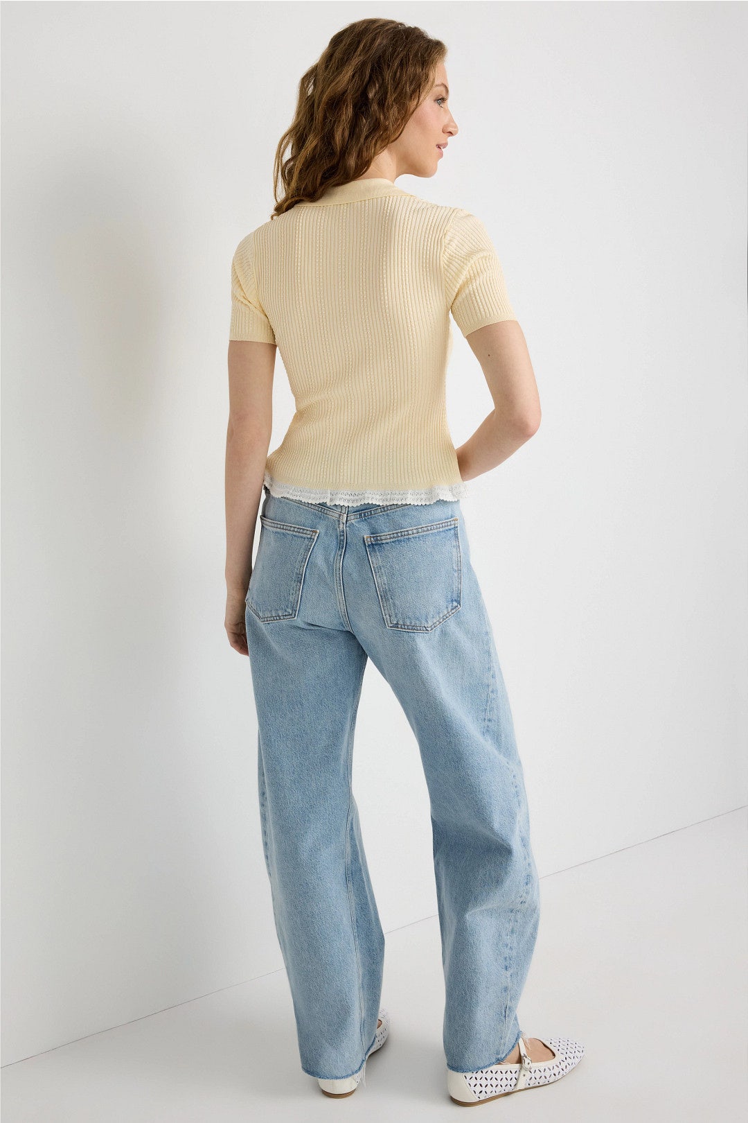 Knit Polo Top by Sandro 2