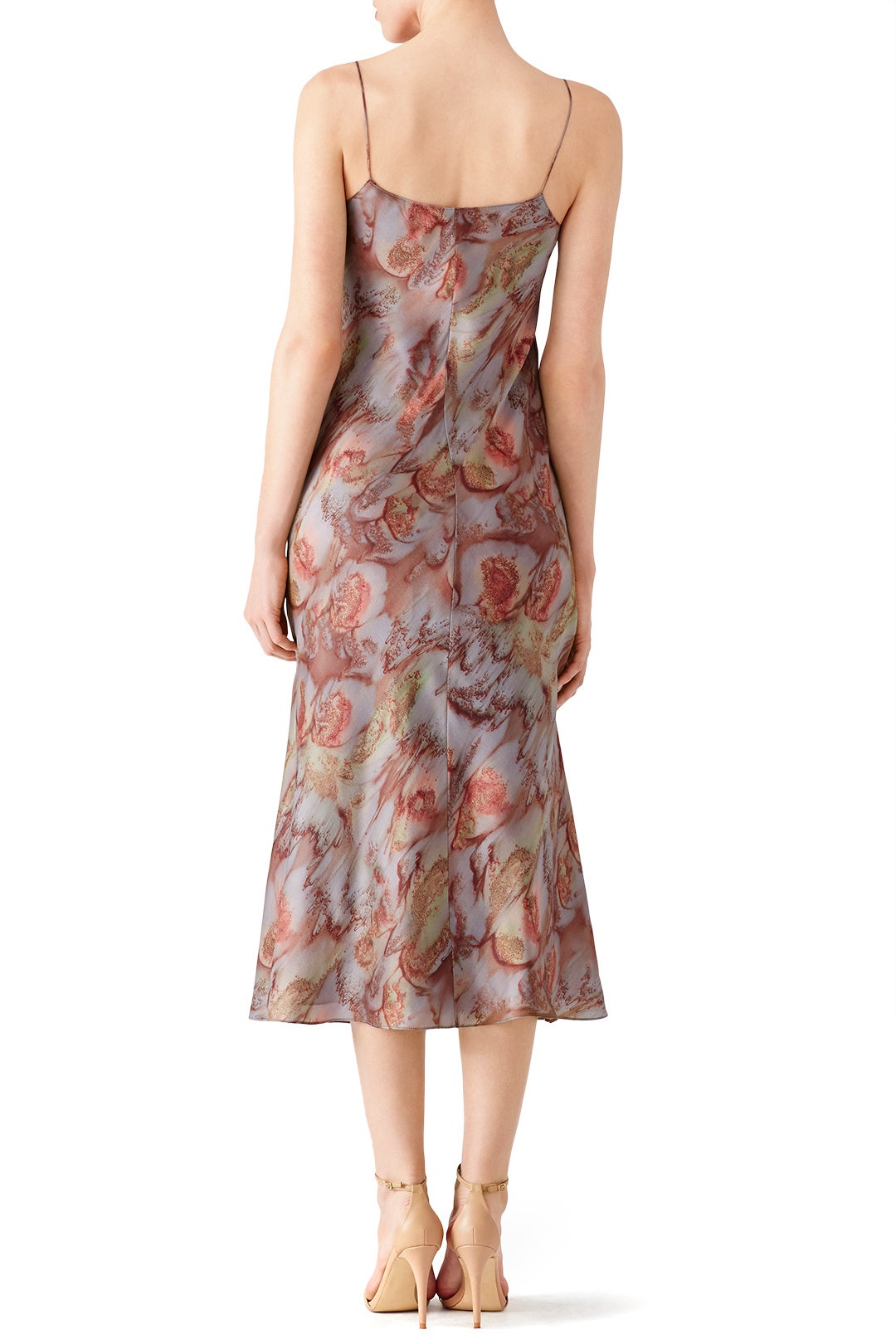 Watercolor Slip Dress by VINCE. 1