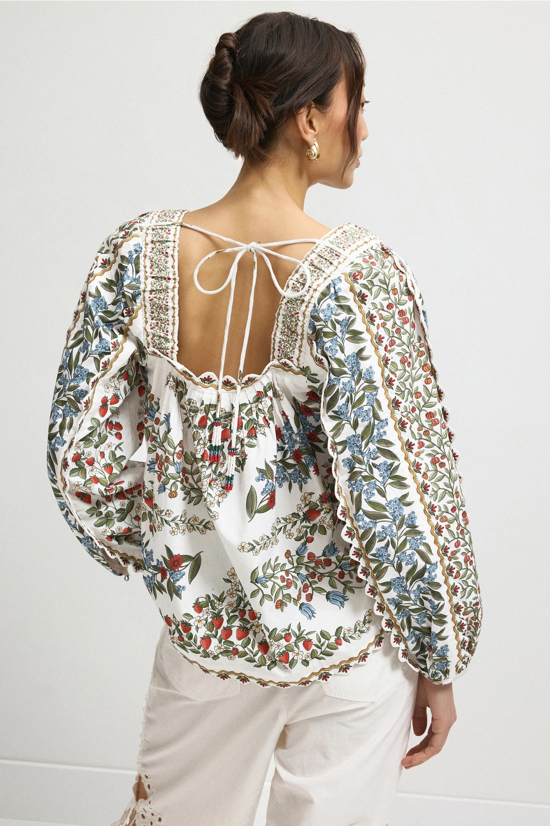 Fruit Beauty Scarf Blouse by FARM Rio 2