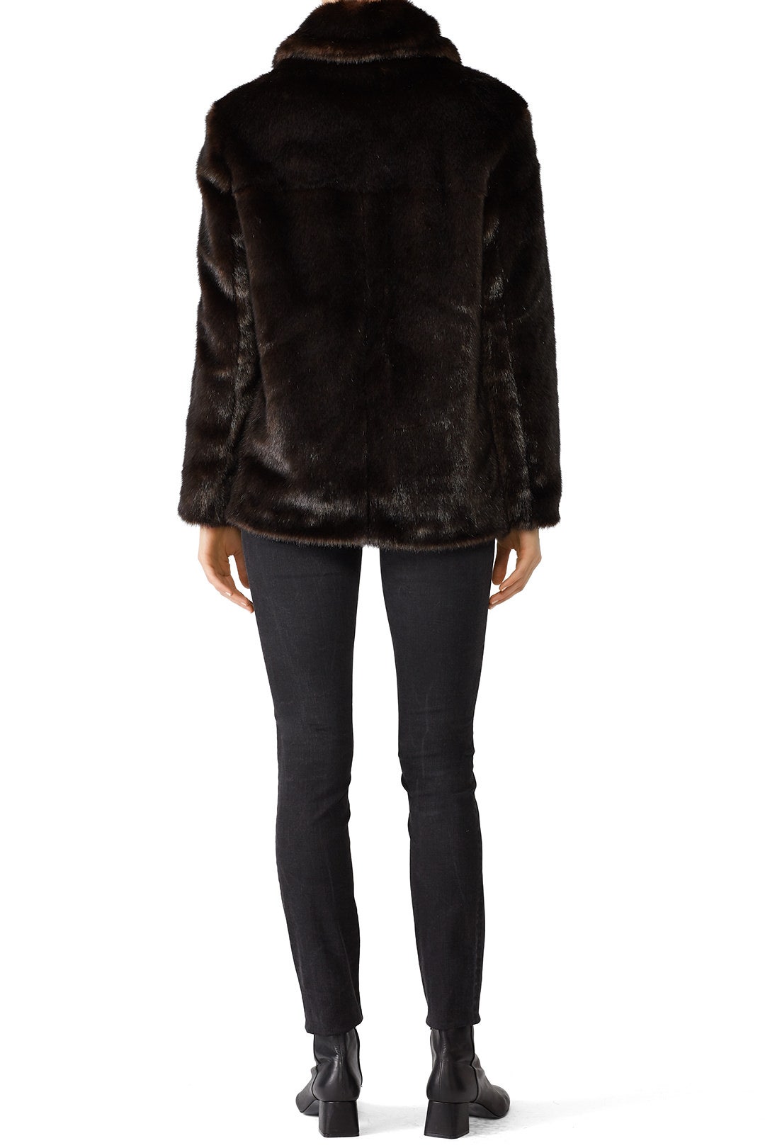 Oversized Faux Fur Moto Jacket by KENDALL + KYLIE 1