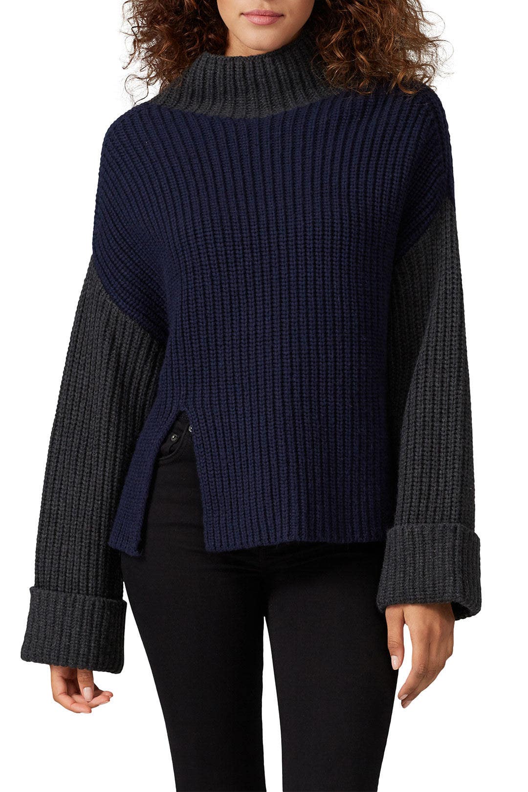 Colorblock Oversized Sweater by Victor Alfaro x RTR 1