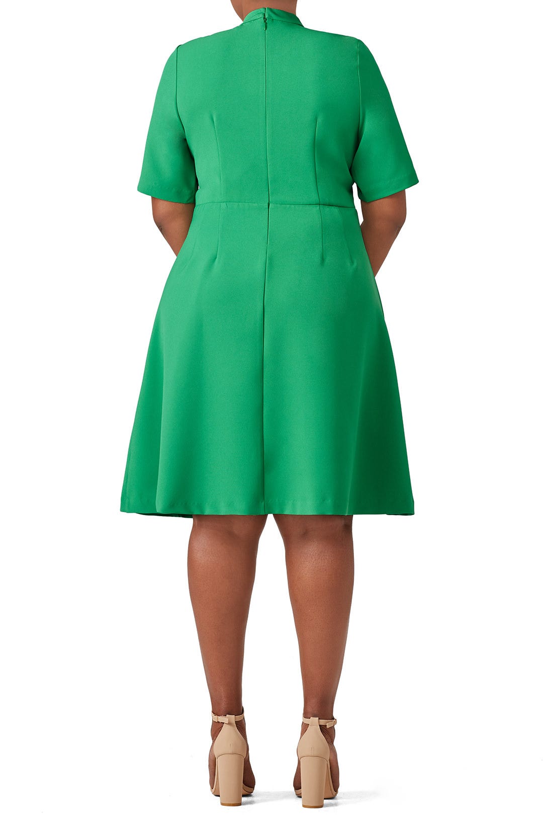 Fit And Flare Bow Dress by ELOQUII 1