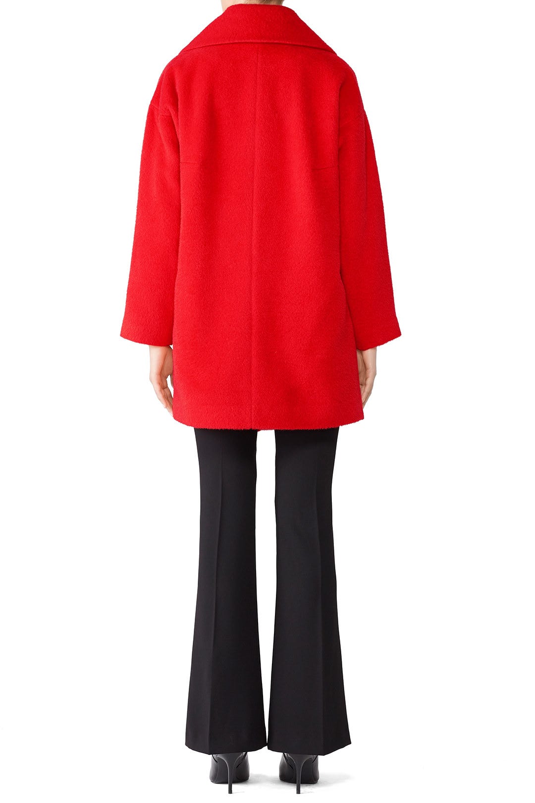 Tomato Ruby Coat by Trina Turk 1