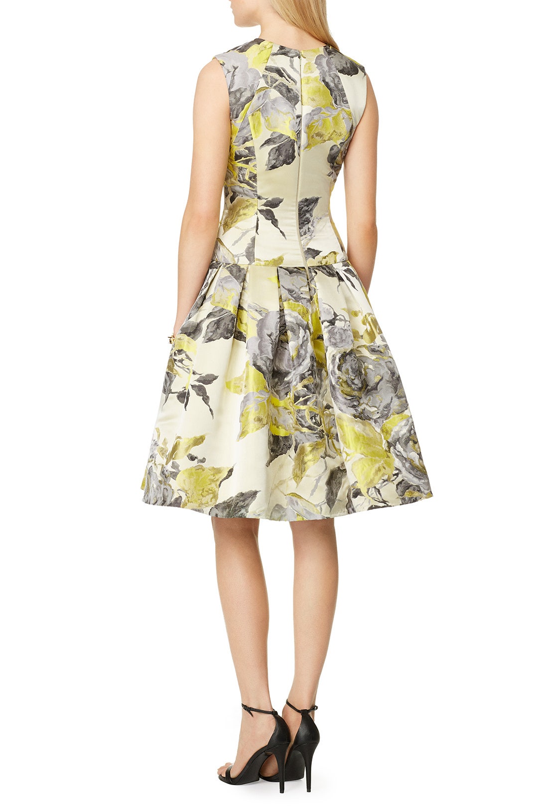 Citrus Flare Dress by Carmen Marc Valvo 1