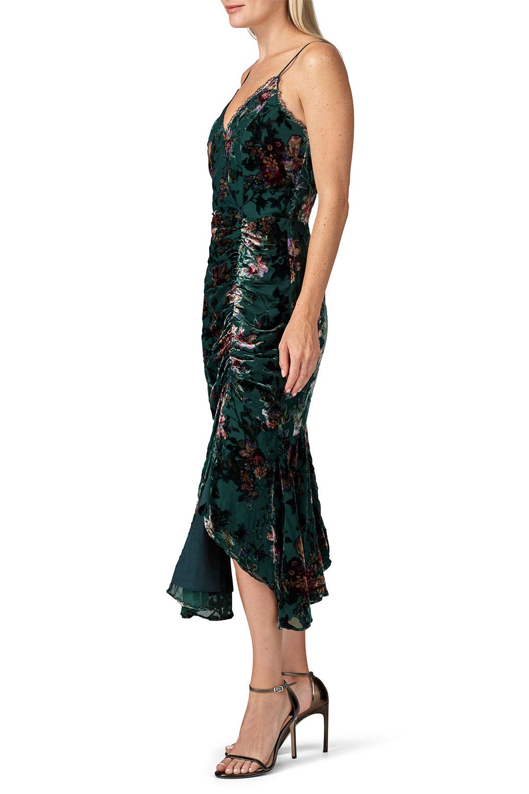 Velvet High Low Dress by Harlyn 1