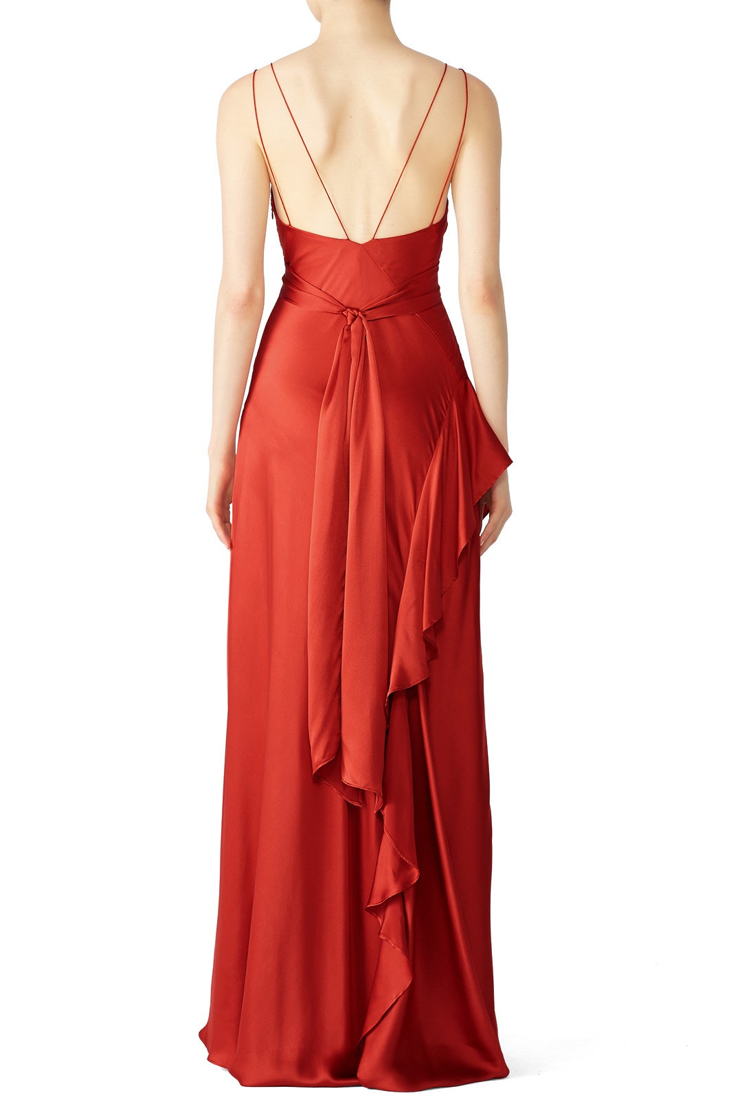 Rust Tie Silk Maxi by Nicholas 1