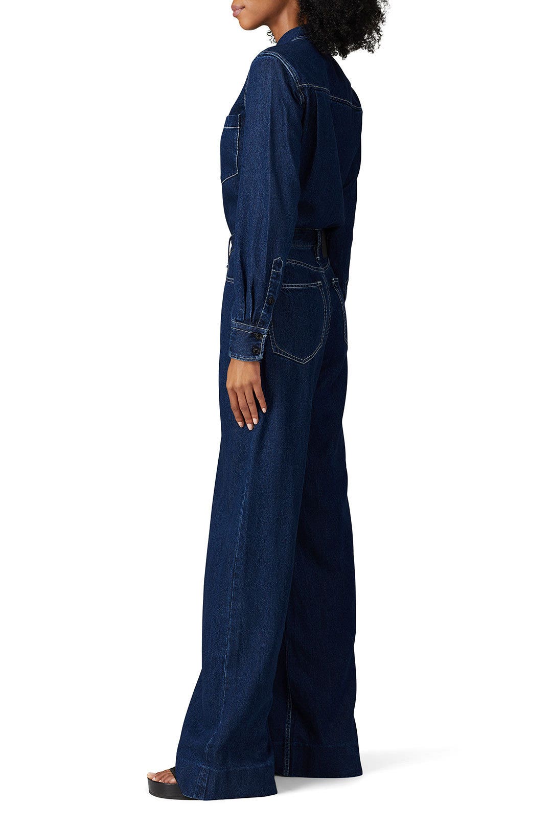 All In One Rigid Denim Jumpsuit by rag & bone JEAN 1