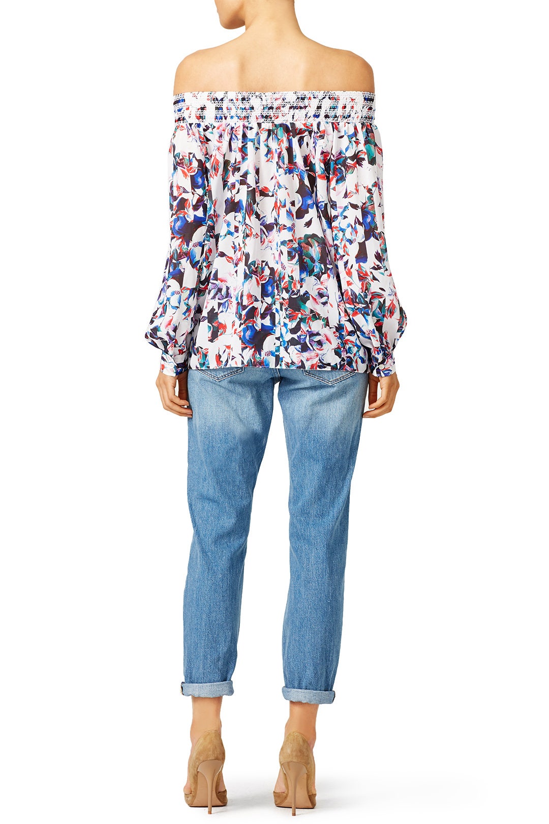 Graphic Bouquet Top by SACHIN BABI 2