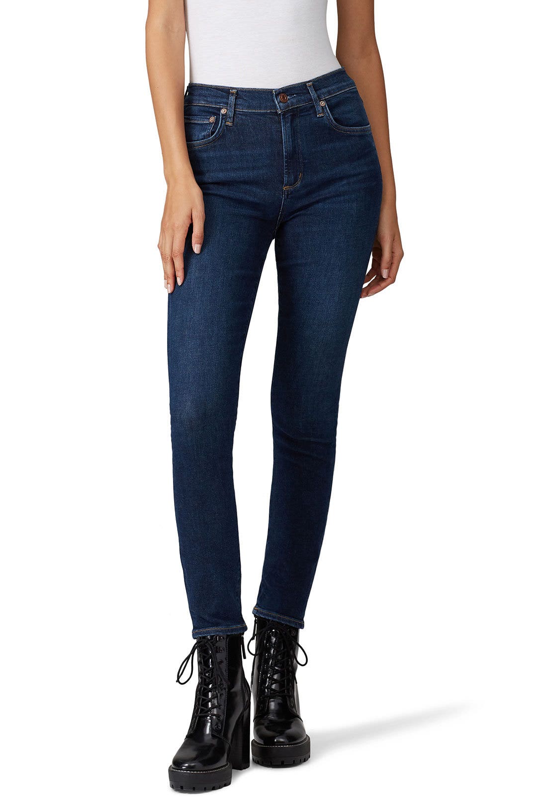 Prelude Sophie High Rise Ankle Jeans by AGOLDE 2