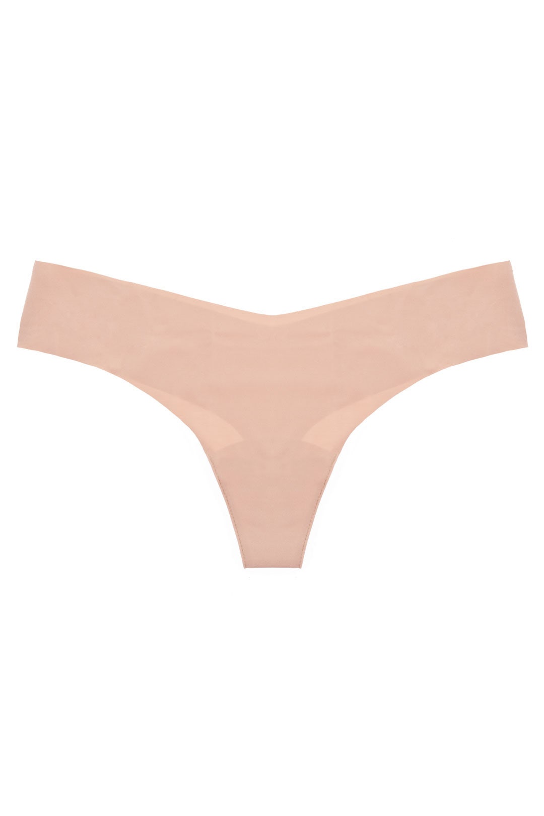 Seamless Nude Low-Rise Thong by Commando 1