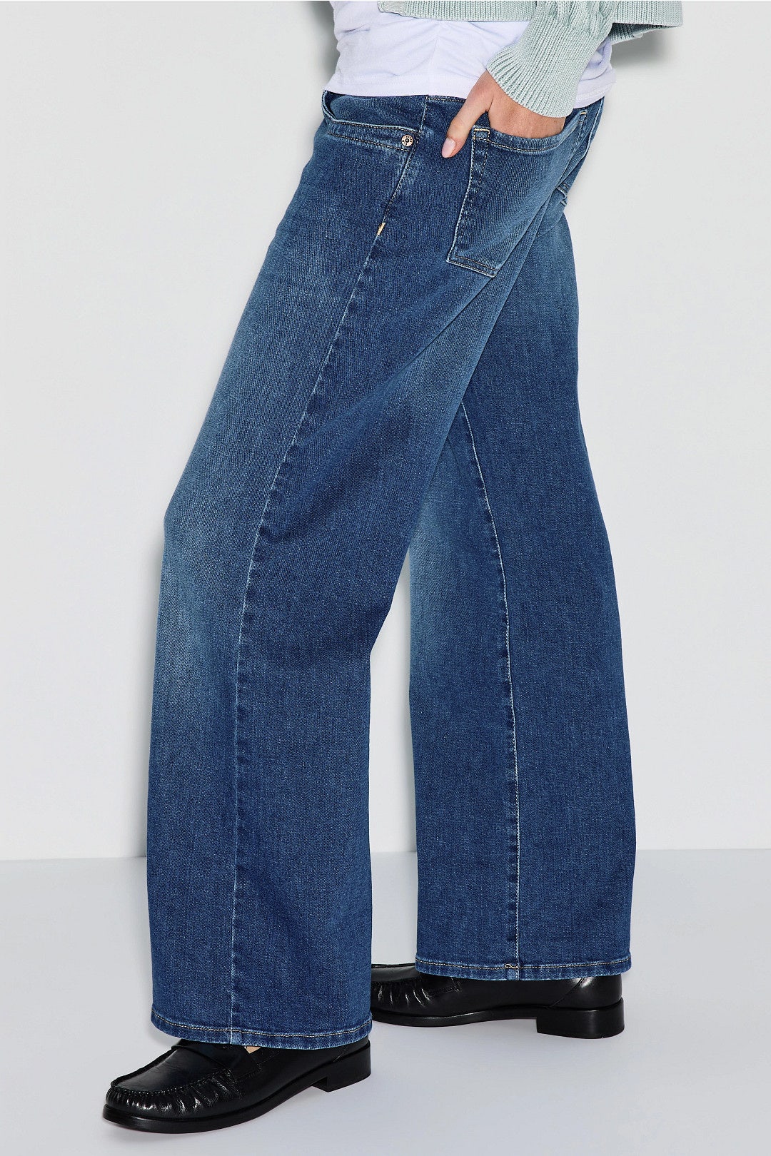 Maternity Dad Jeans by PIETRO BRUNELLI MATERNITY 1