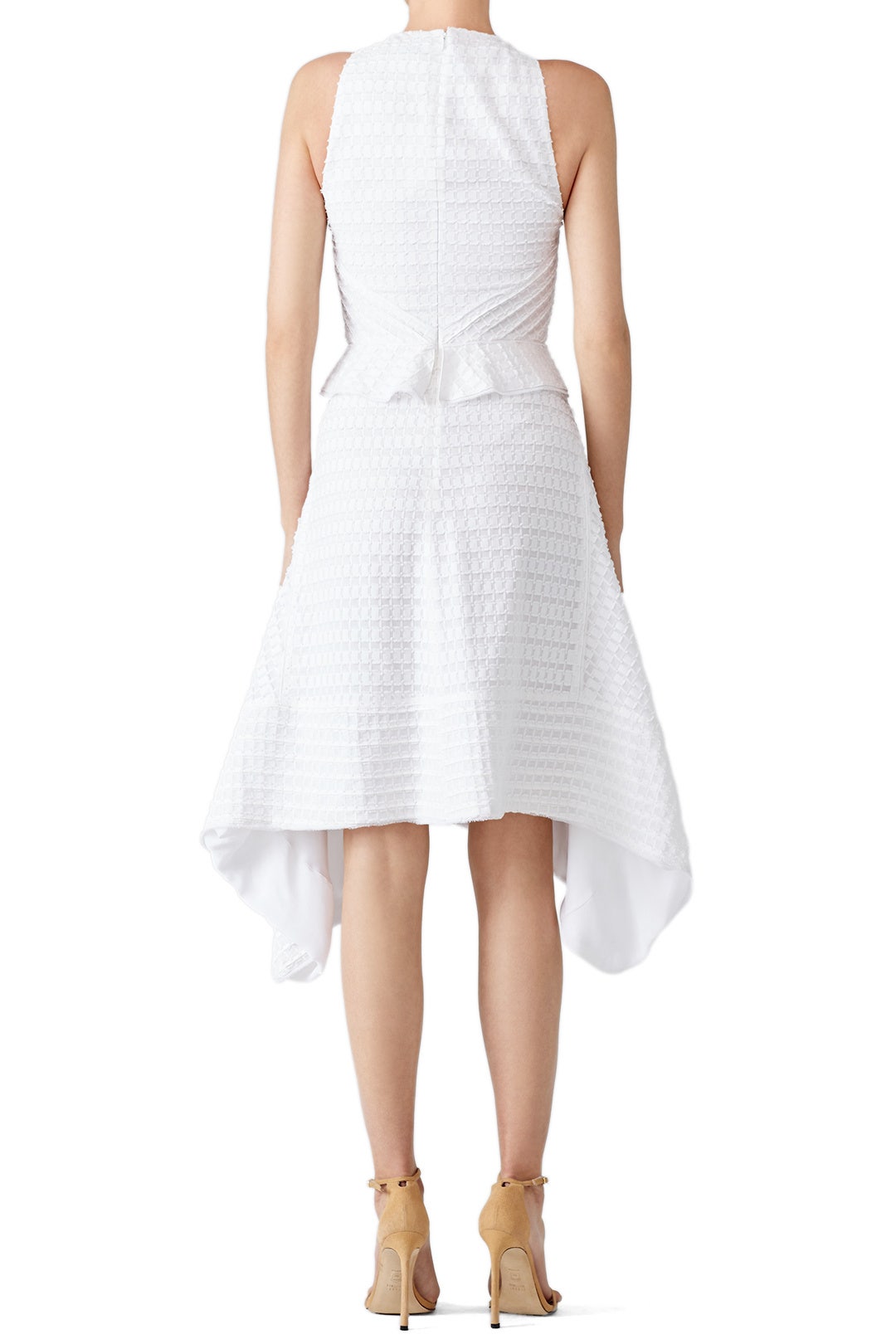 White Textured Dress by Proenza Schouler 1