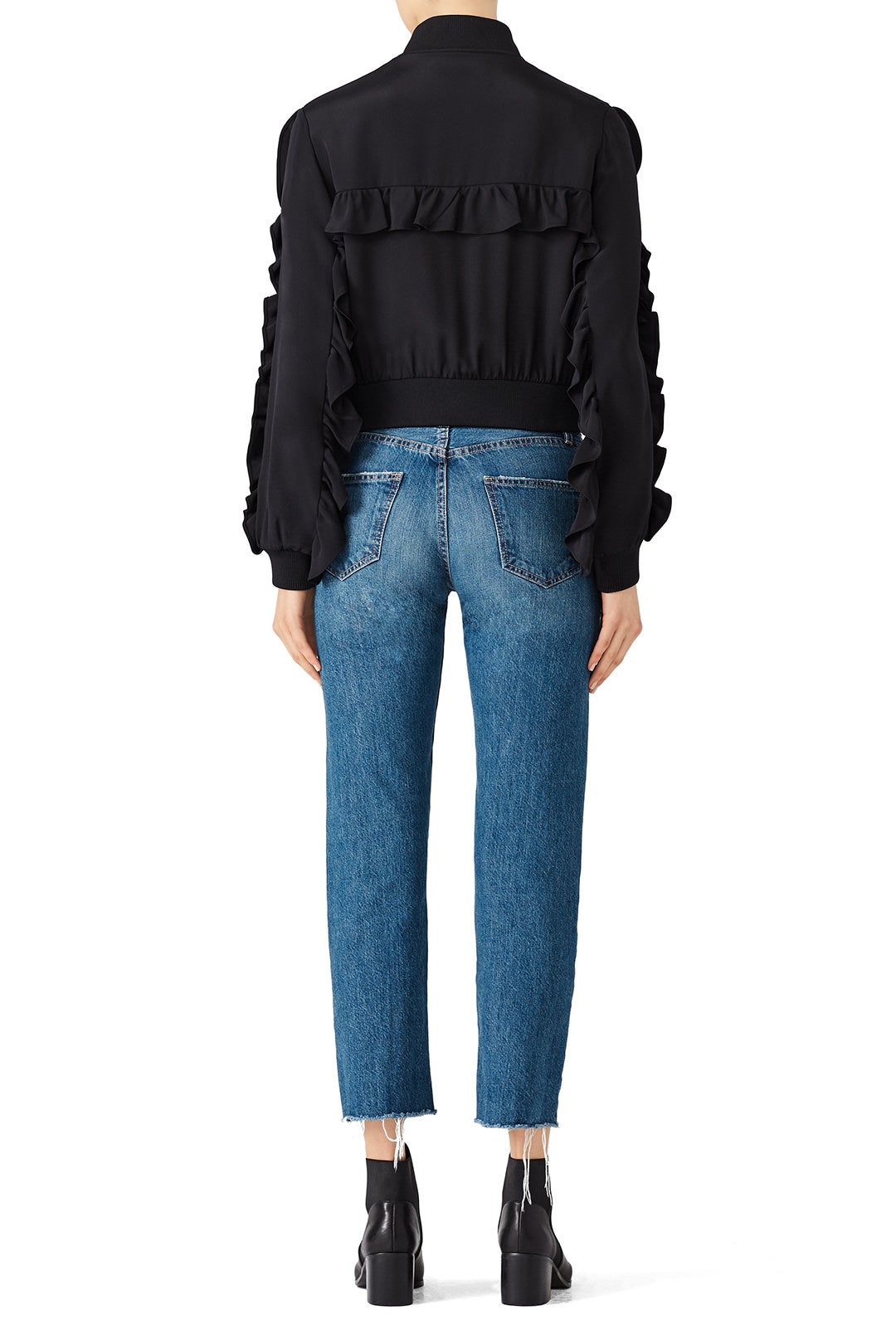 Ruffle Bomber by Tibi 2