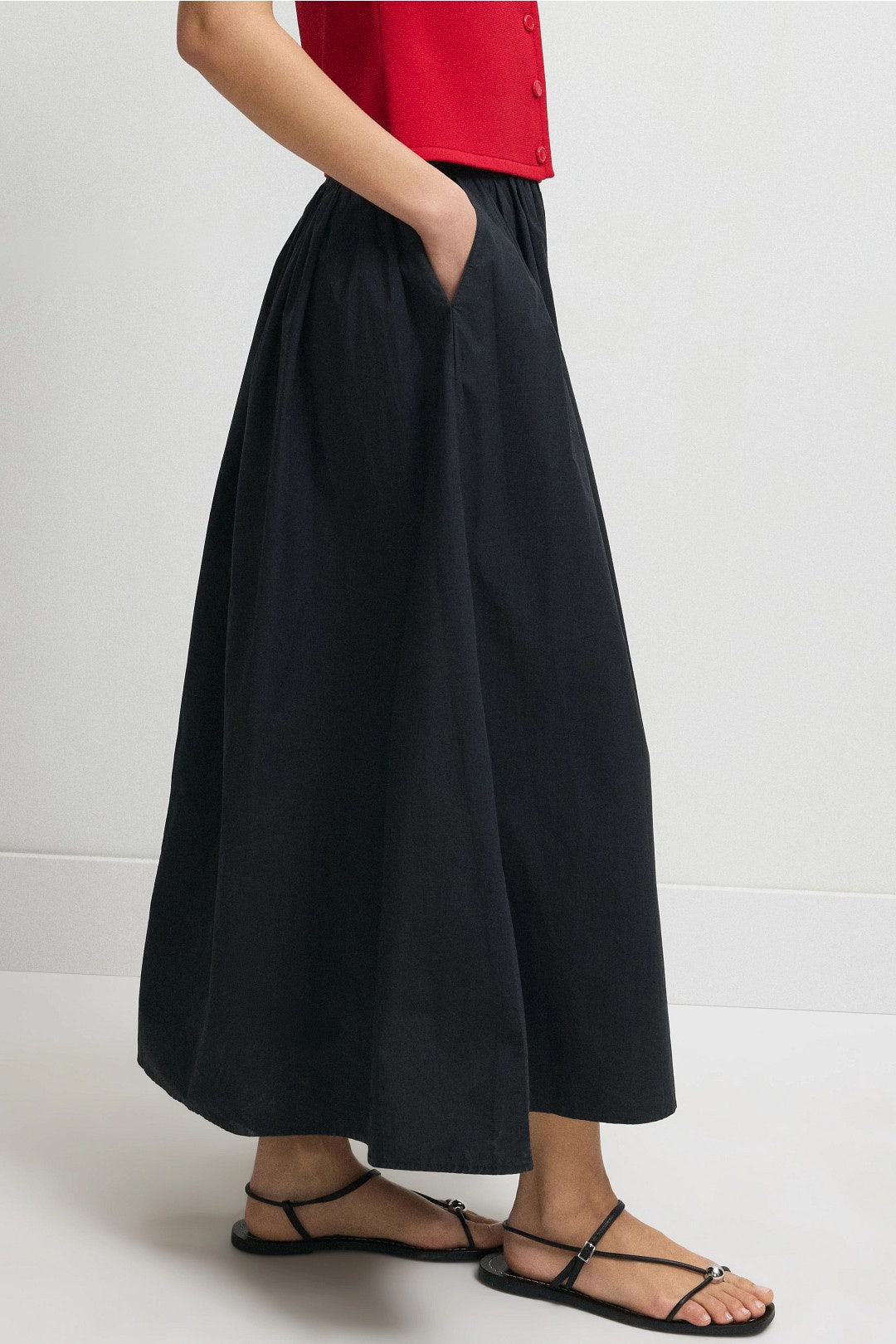 Charlie Midi Skirt by Alex Mill 1
