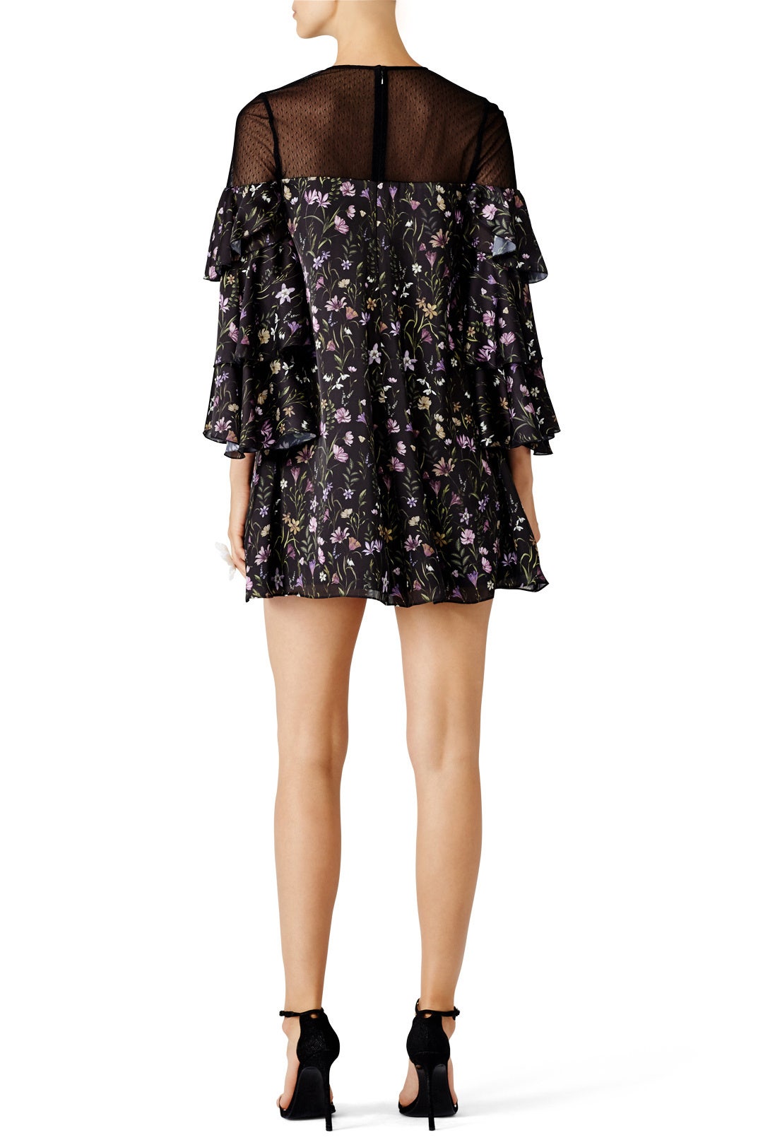 Prairie Floral Trapeze Dress by Cynthia Rowley 1