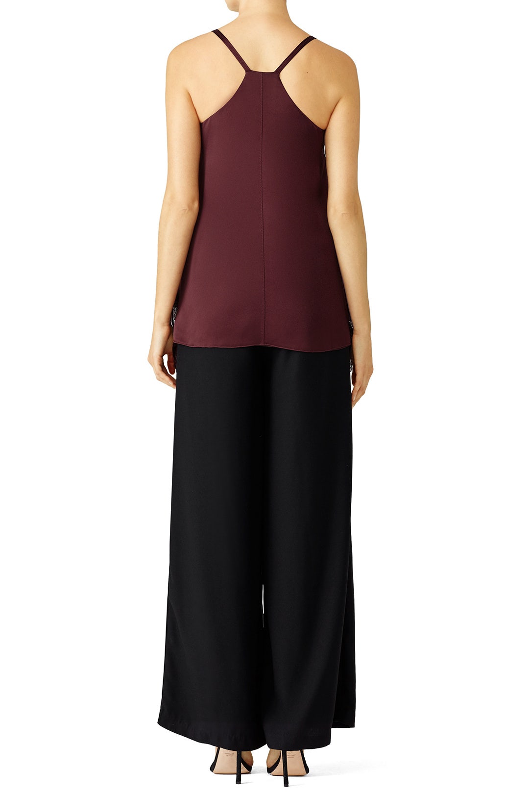 Maroon Manette Top by Elizabeth and James 1