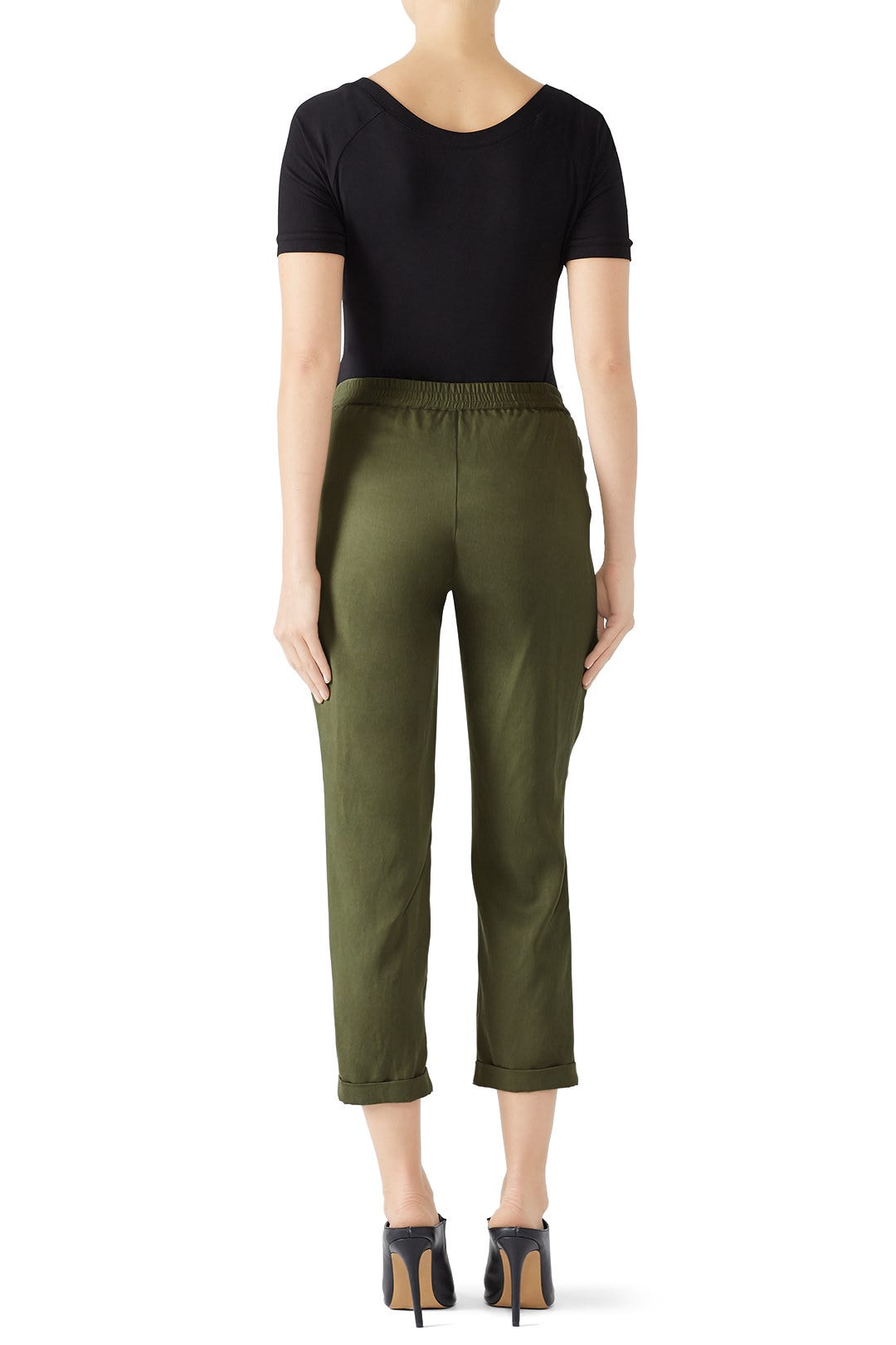 Tapered Maternity Ankle Pants by Ingrid & Isabel 1