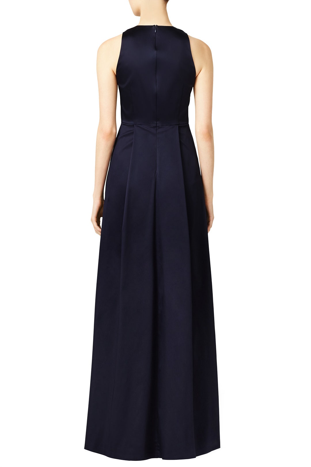 Navy Onassis Gown by Slate & Willow 1