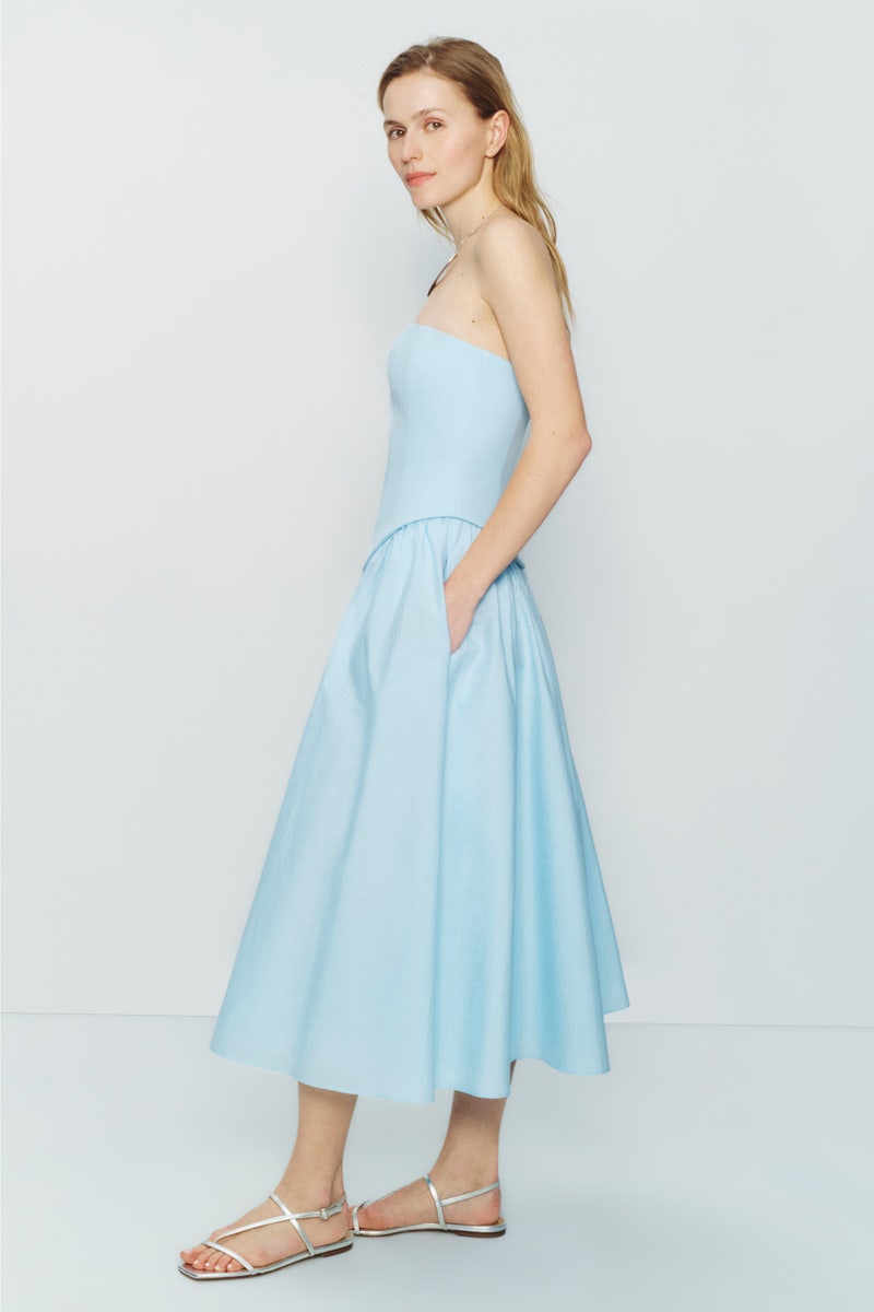 Corset Midi Dress by TOCCIN X RTR - Photo 1
