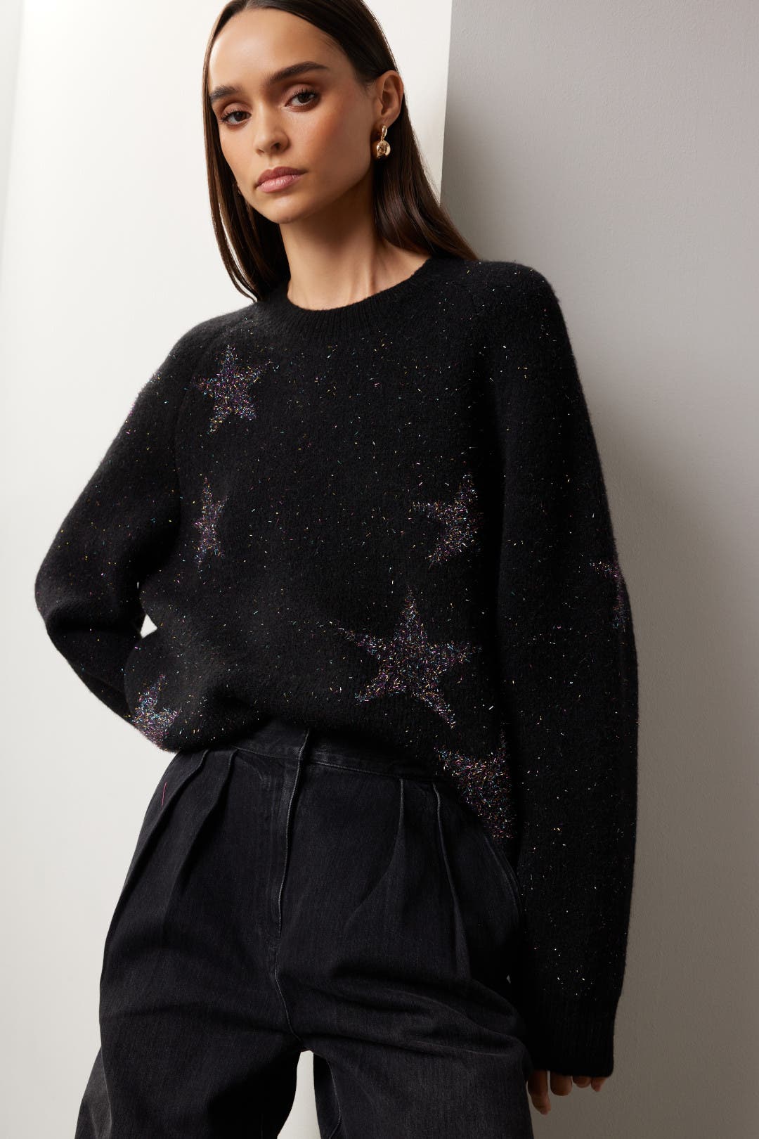 (取寄) オールセインツ レディース スターレット ジャンパー AllSaints women Starlet Jumper Midnight Blue Buy AllSaints Blue Starlet Jumper from the Next UK online shop