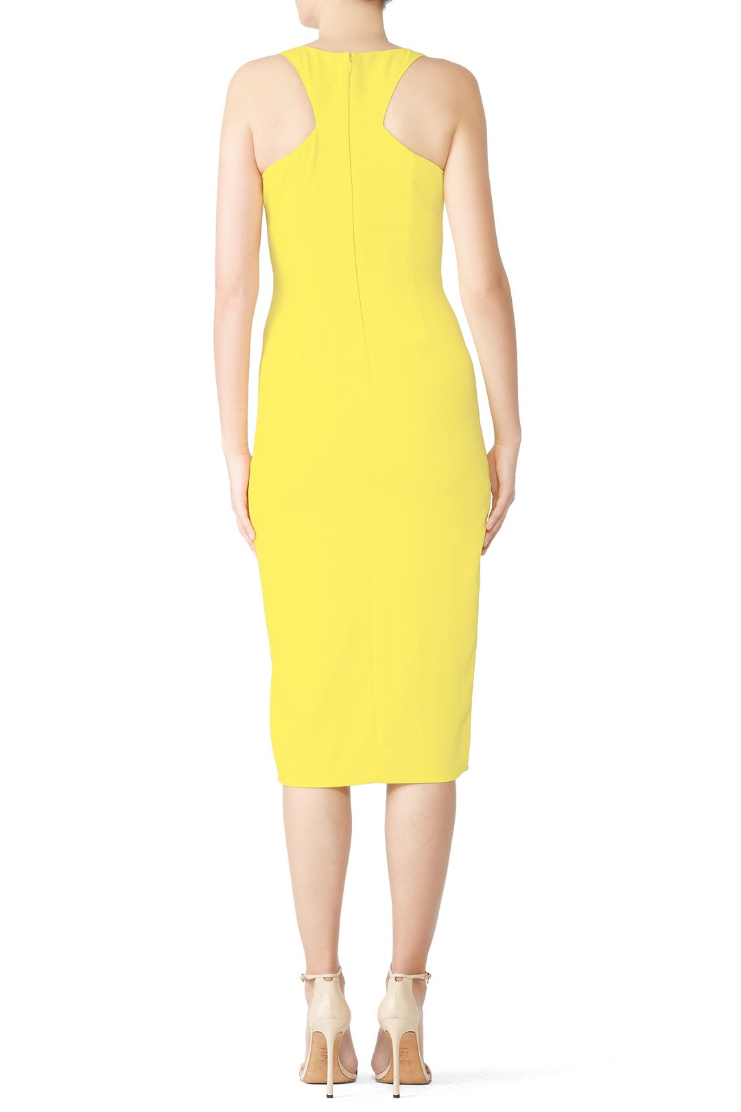 Yellow Witherspoon Sheath by Jay Godfrey 2