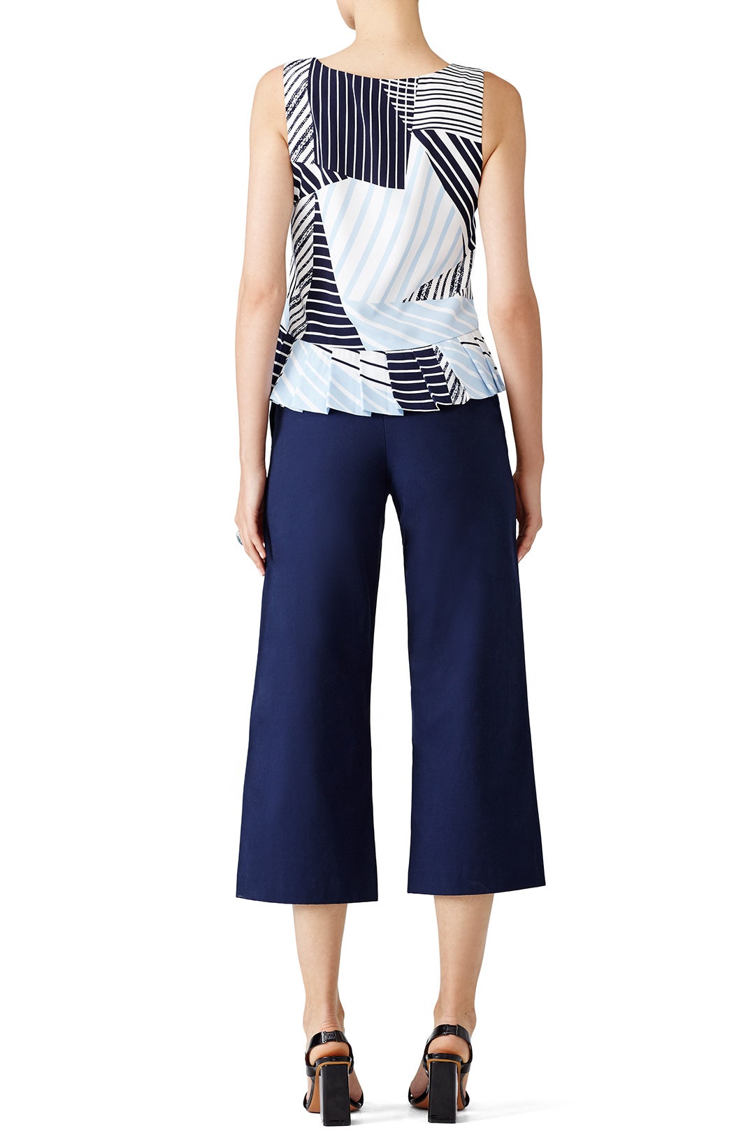 Navy Multi Stripe Top by J.O.A. 2