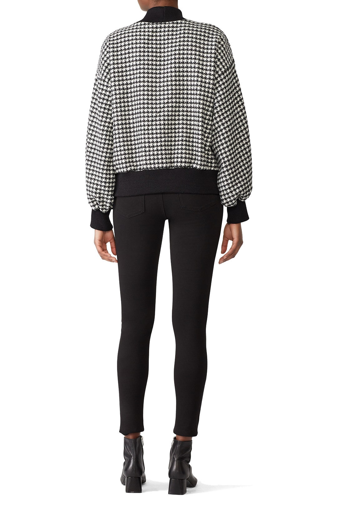 Houndstooth Sweatshirt by J.O.A. 1