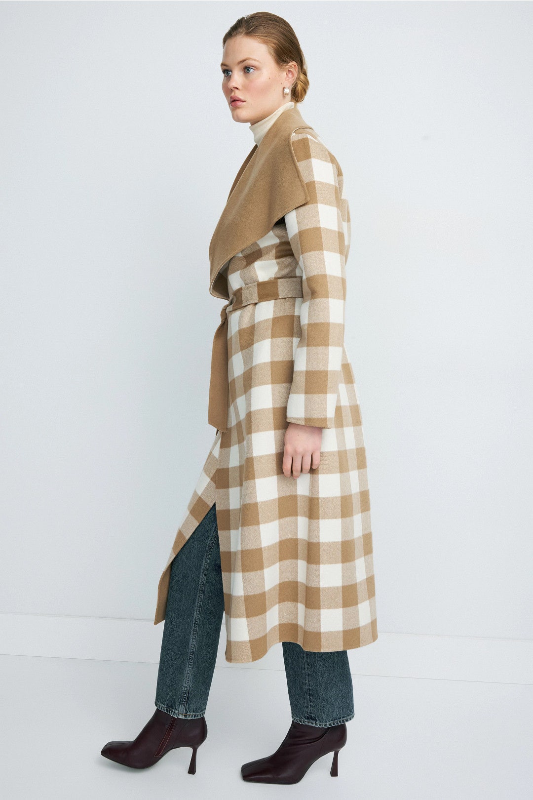 Mai Wool Wrap Coat by Mackage 1
