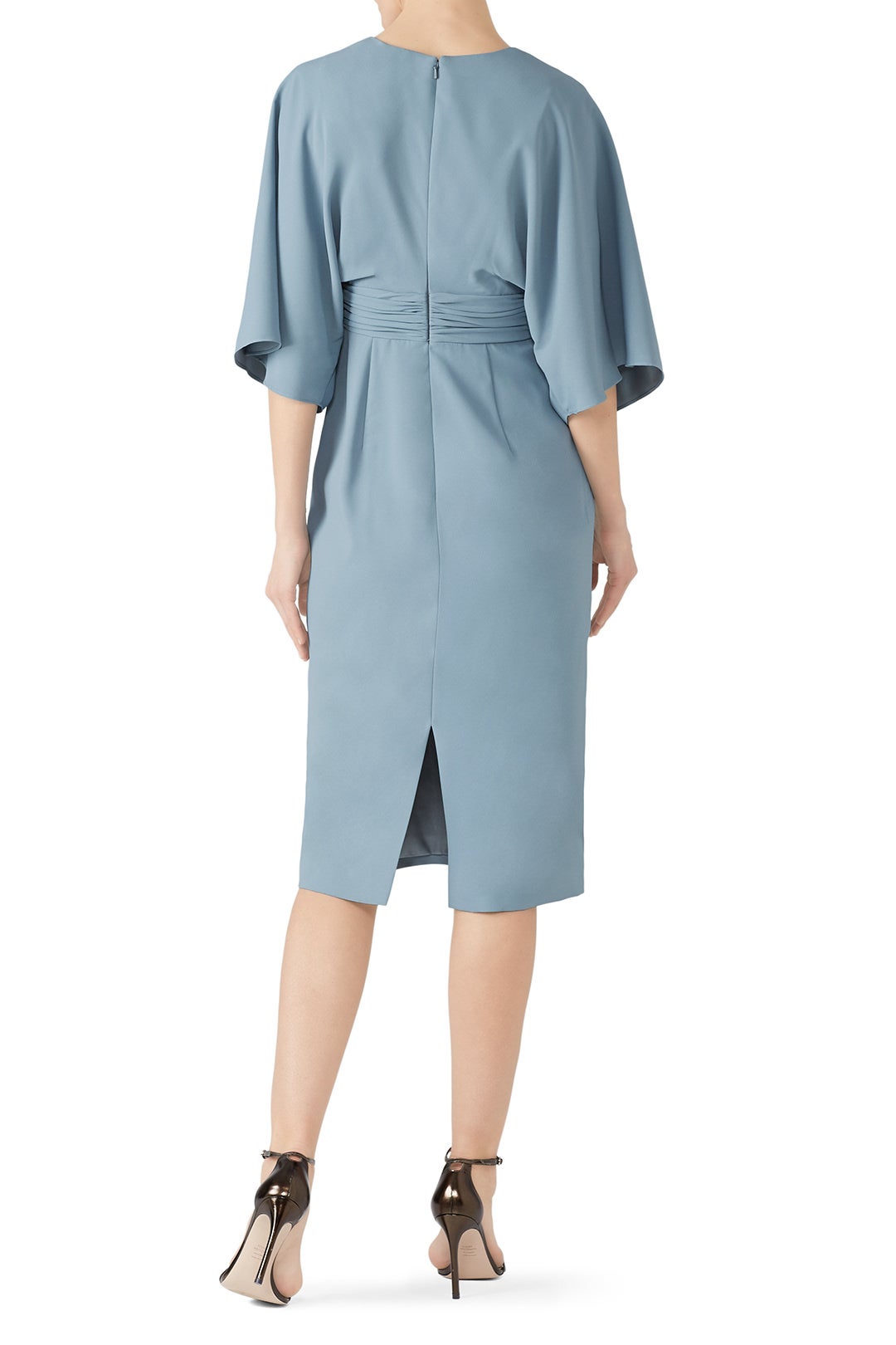 Blue Kimono Sheath by Theia 1