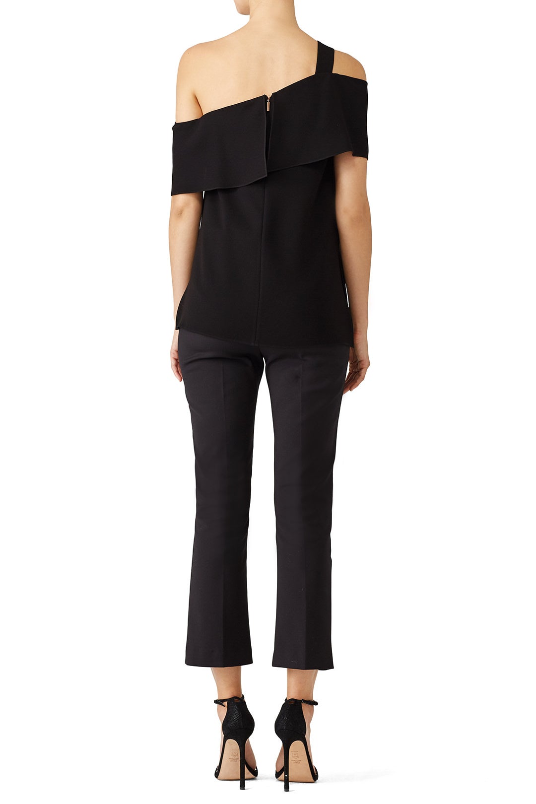 Black Draped Top by Tibi 1