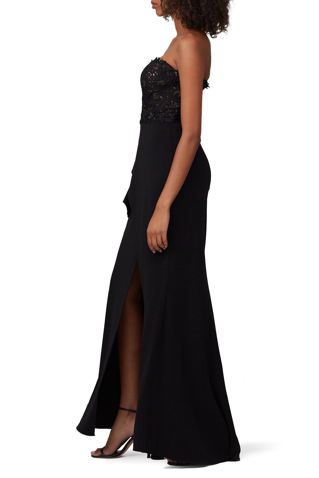 Laced Sweetheart Gown by Badgley Mischka 1