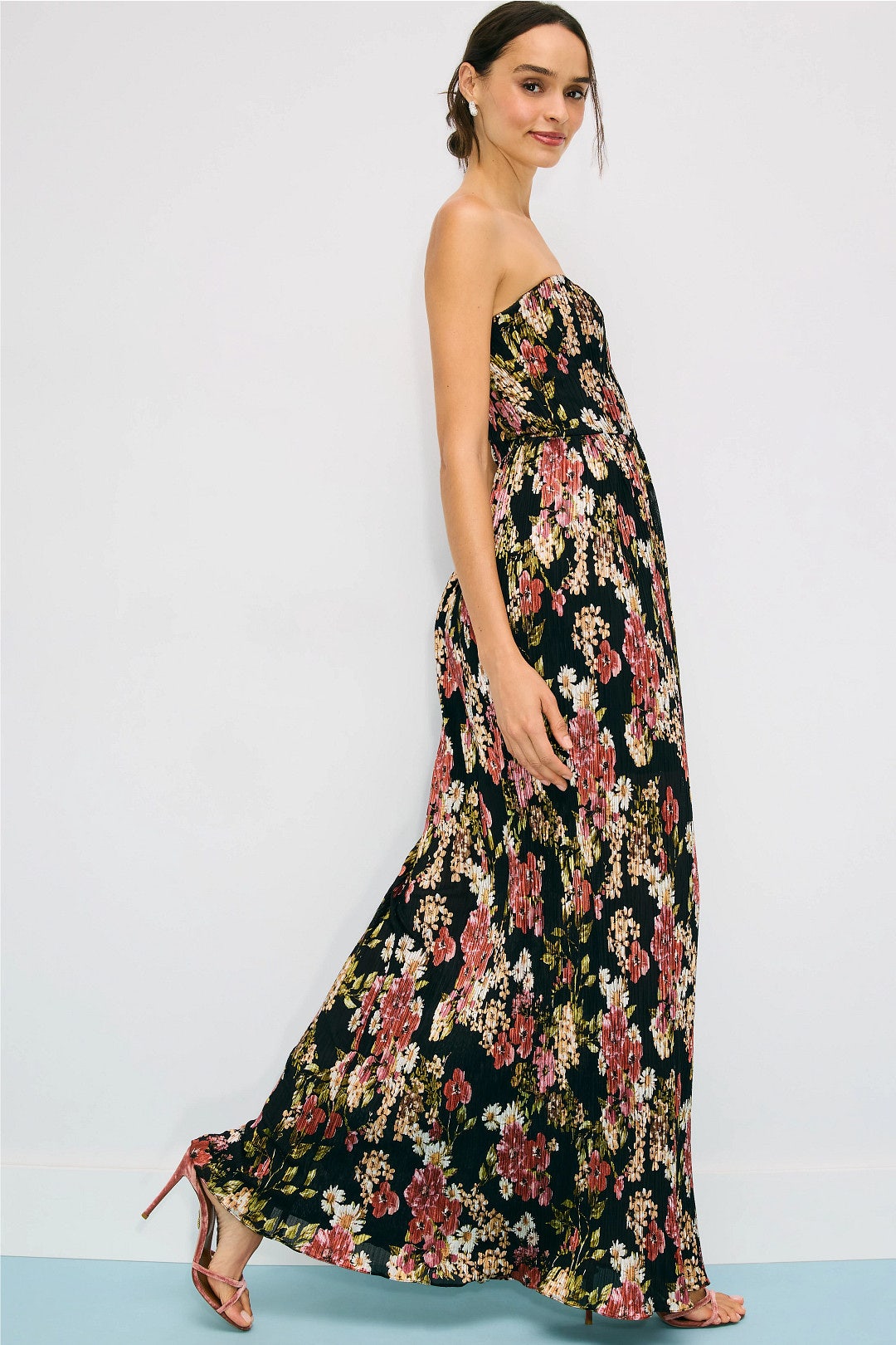 Aurdina Plisse Gown by Dress The Population 1
