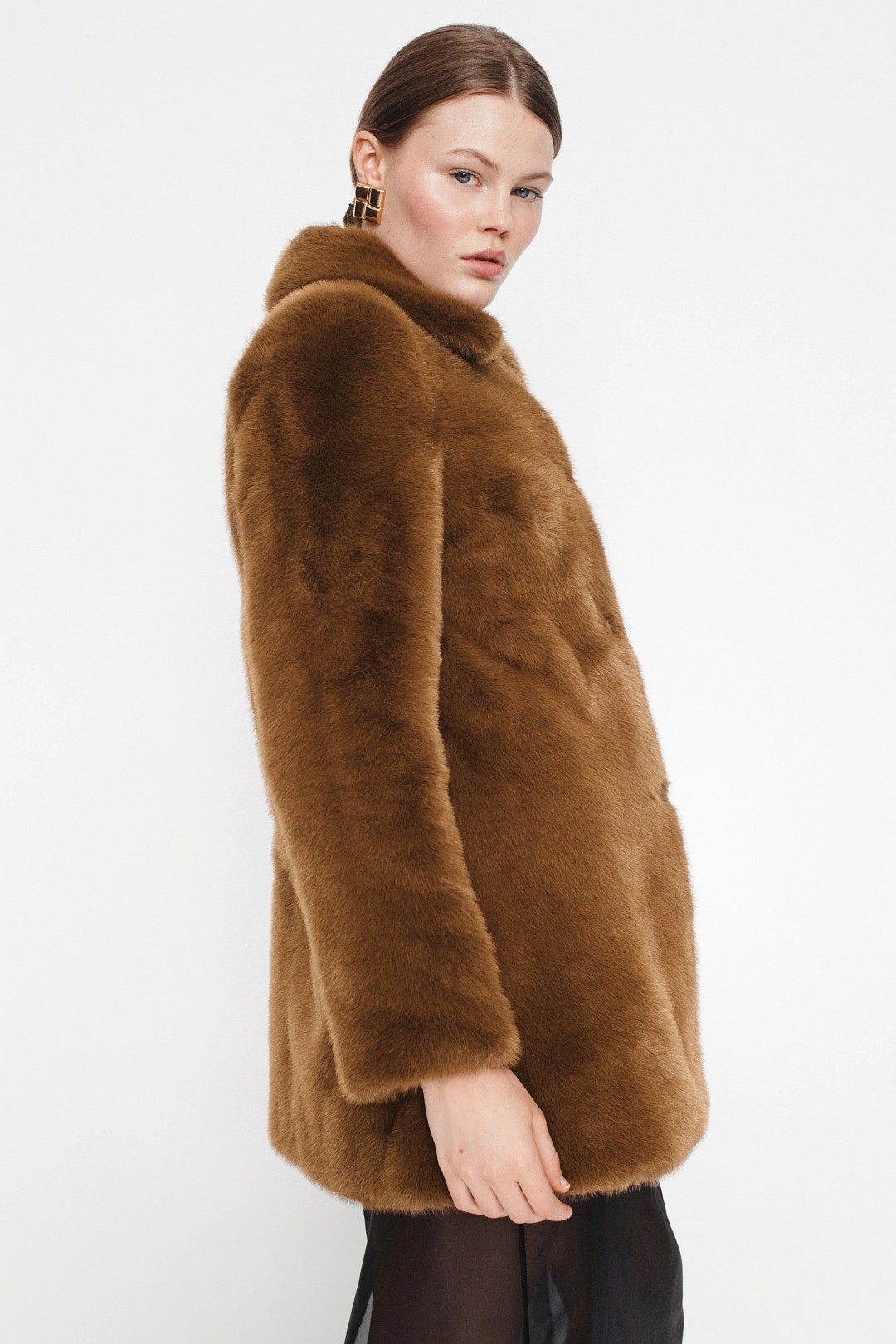 Gaspard Faux Fur Coat by Maje 1