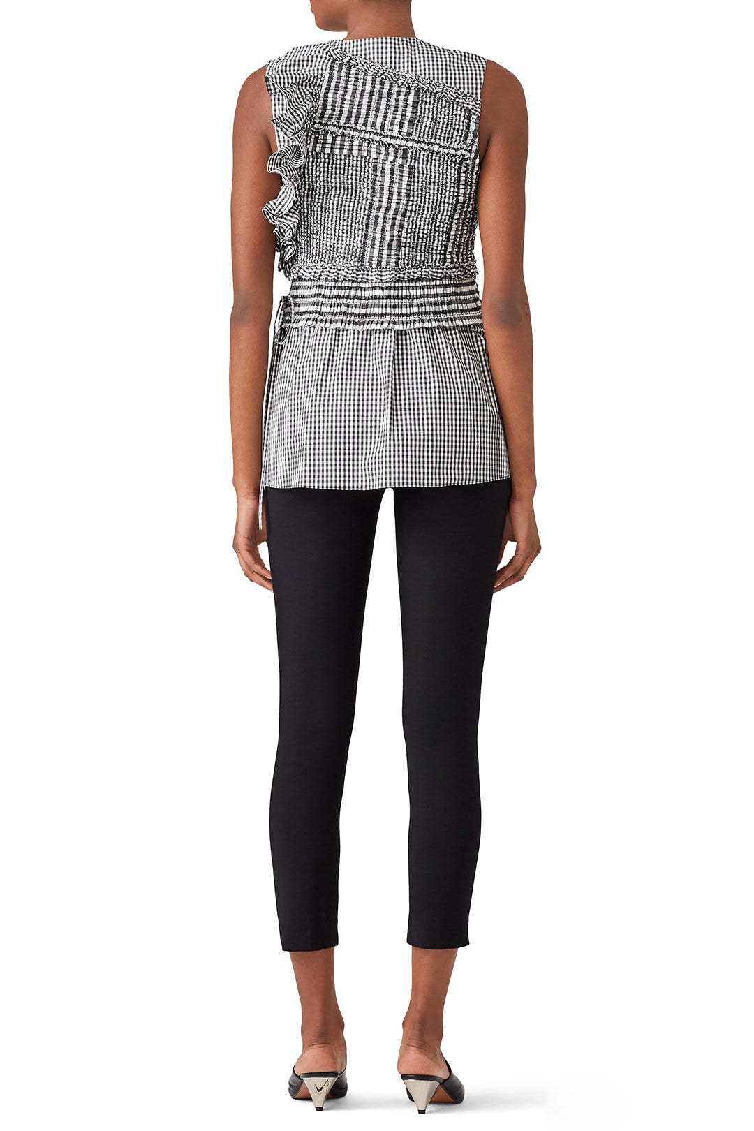 Gathered Gingham Top by 3.1 Phillip Lim 2