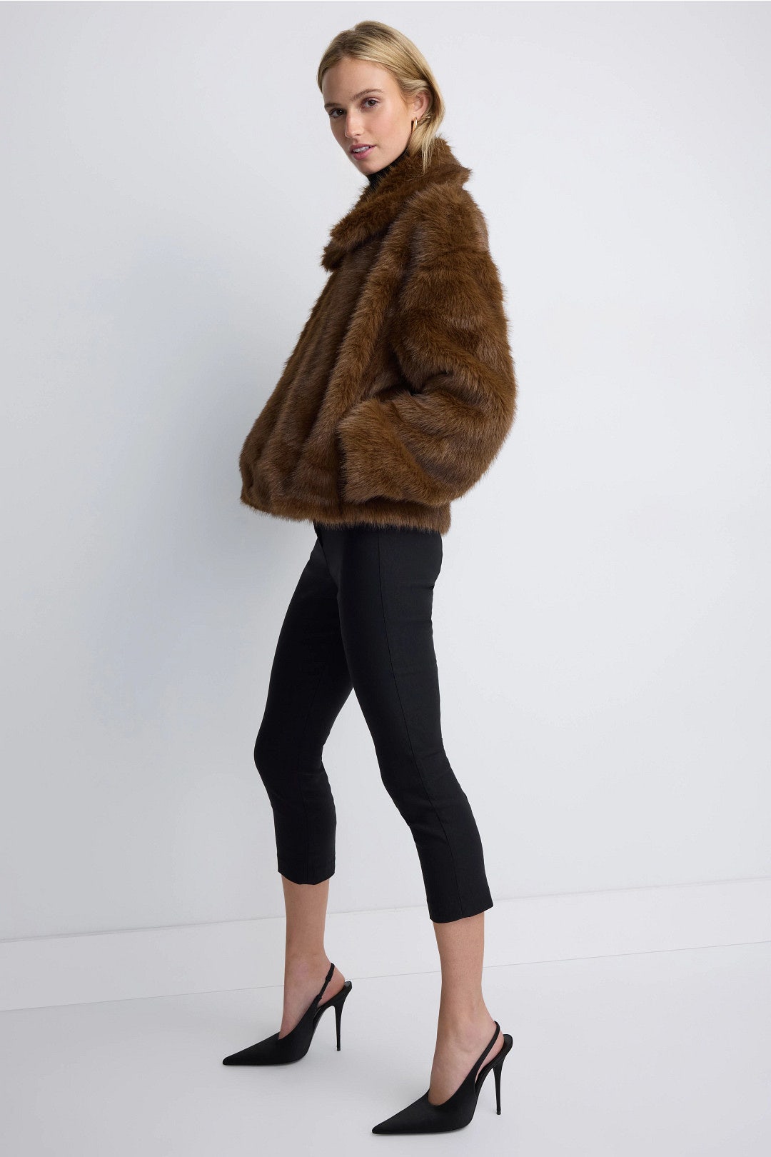 Sylvie Zip Faux Fur Jacket