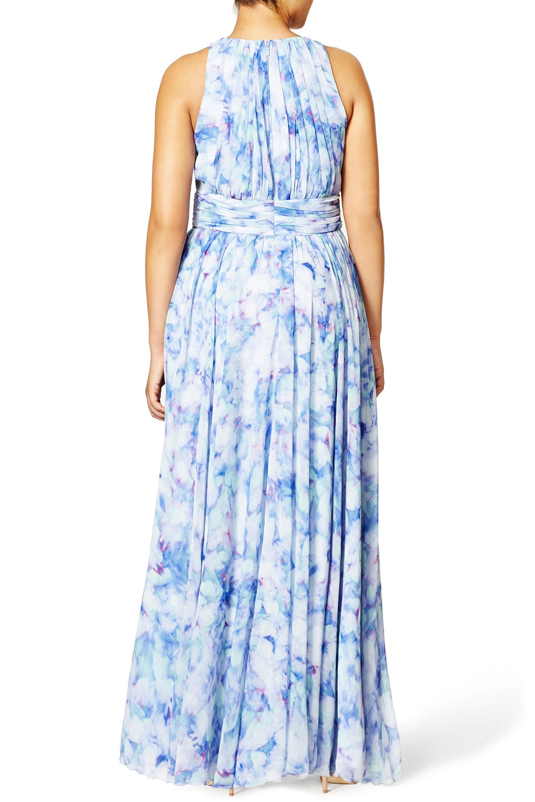 Blue Blur Maxi Dress by Badgley Mischka 1