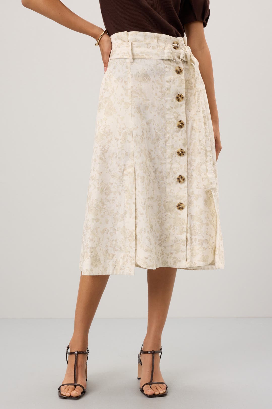 新品未使用　Eaphi linen like tight skirt LINEN LIKE TIGHT SKIRT