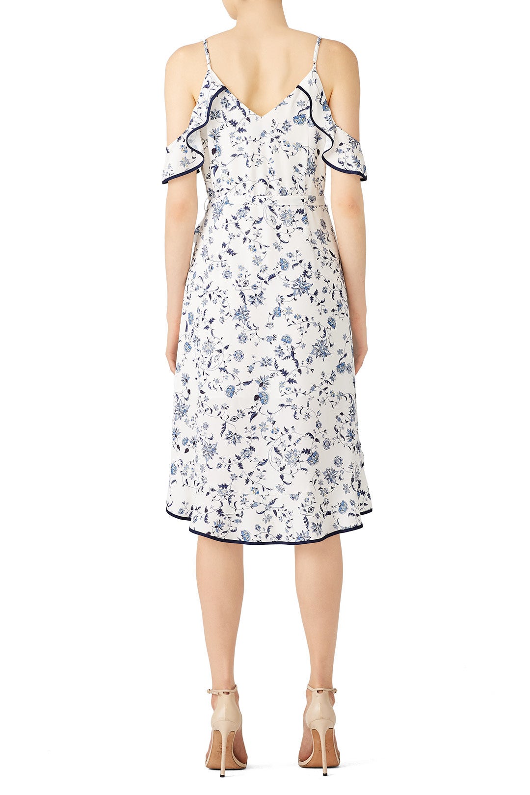 Emma Ruffled Wrap Dress by Greylin 1