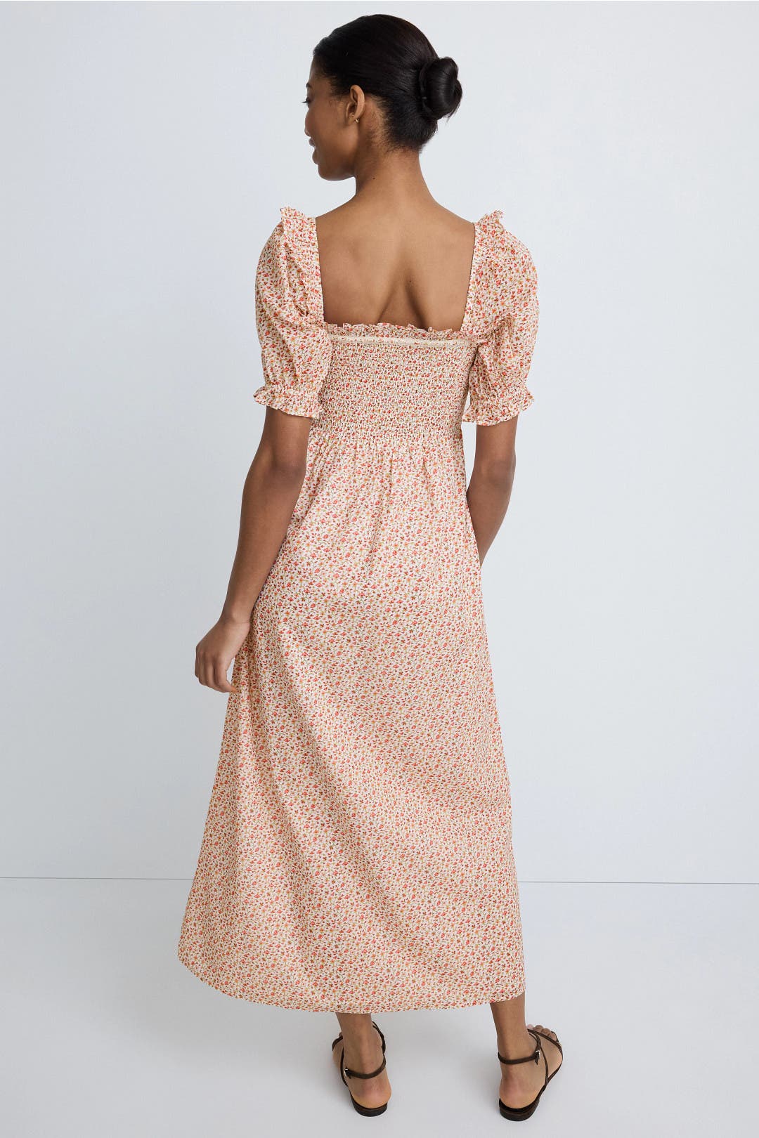 Floral Scarlett Midi Nap Dress by Hill House Home | Rent the Runway