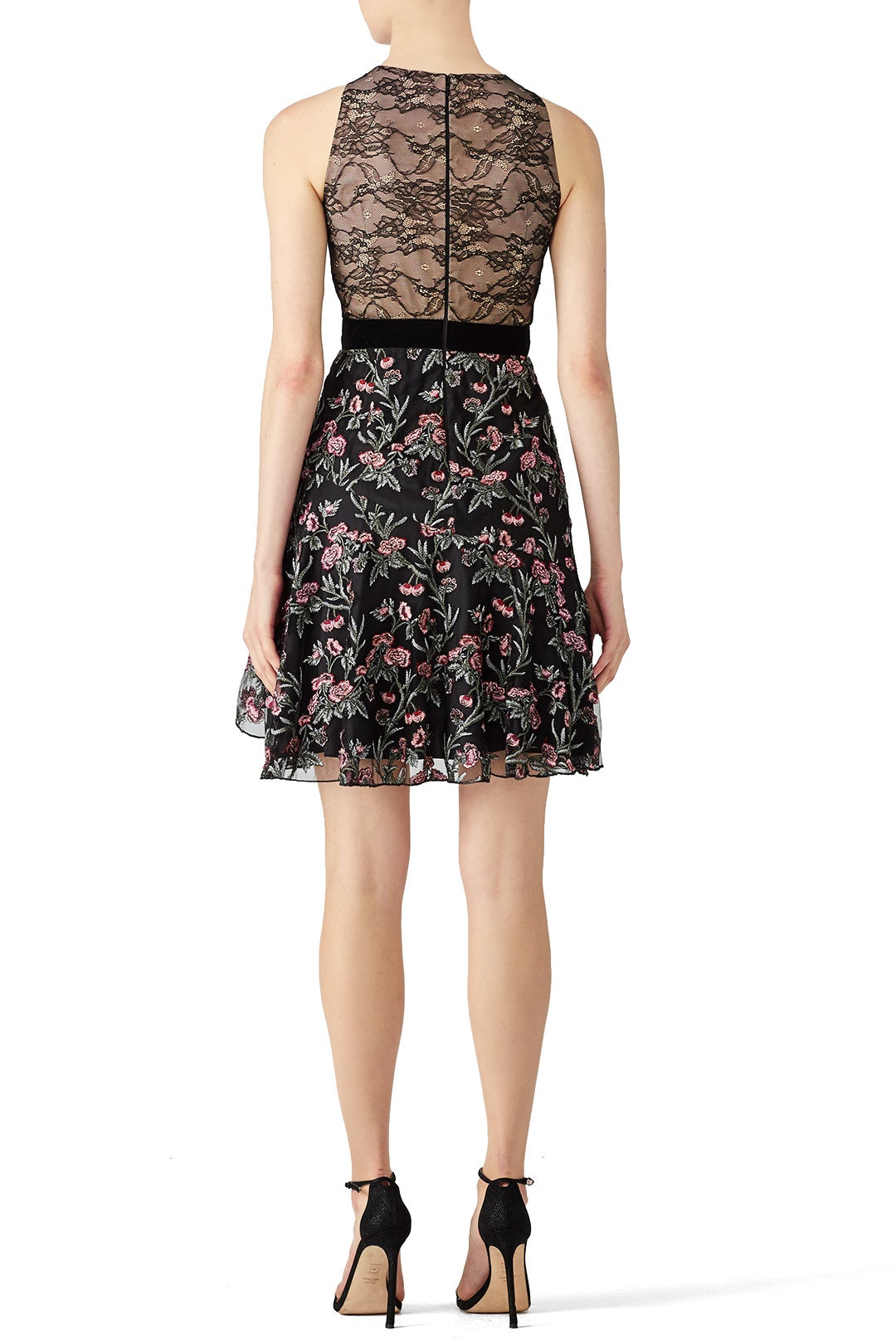 Floral Rose Dress by ML Monique Lhuillier 1