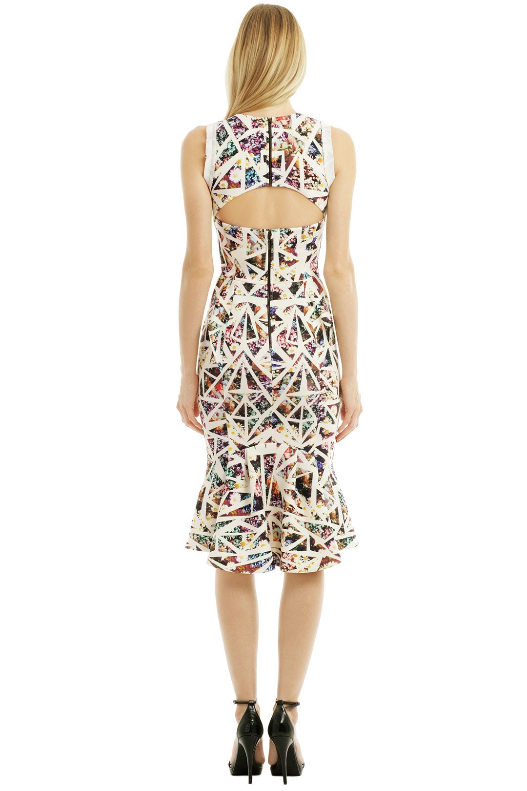 Jagged Little Flower Dress by Nicole Miller 1