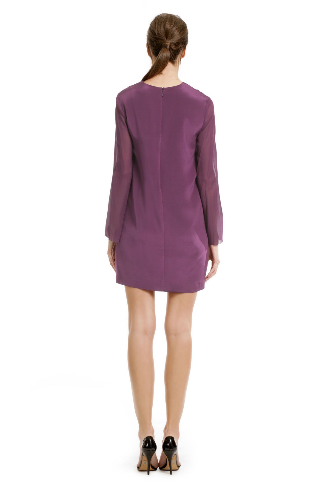 Sangria Sheer Shift by Nicole Miller 1