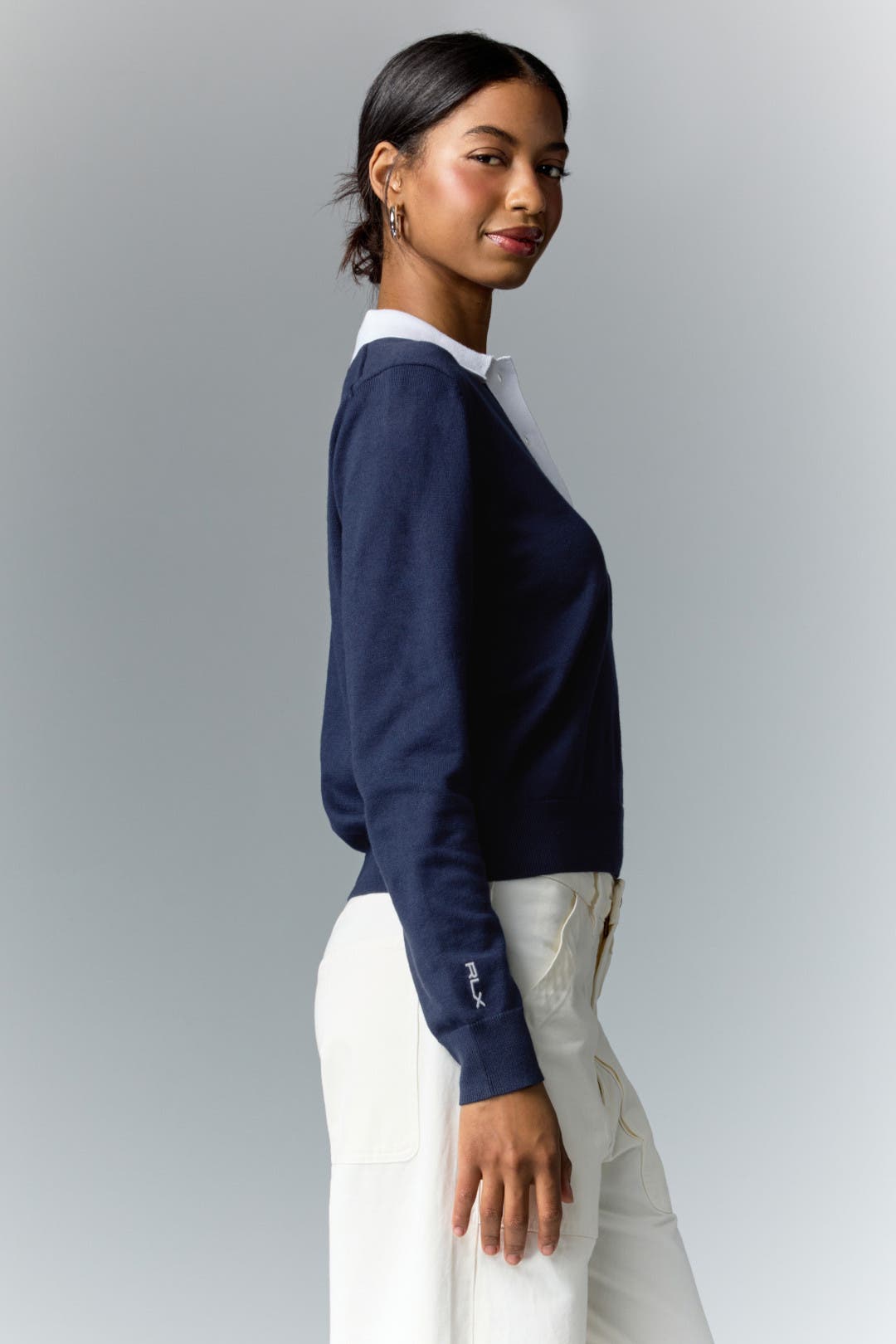 Blue Long Sleeve Polo by Polo Ralph Lauren | Rent the Runway